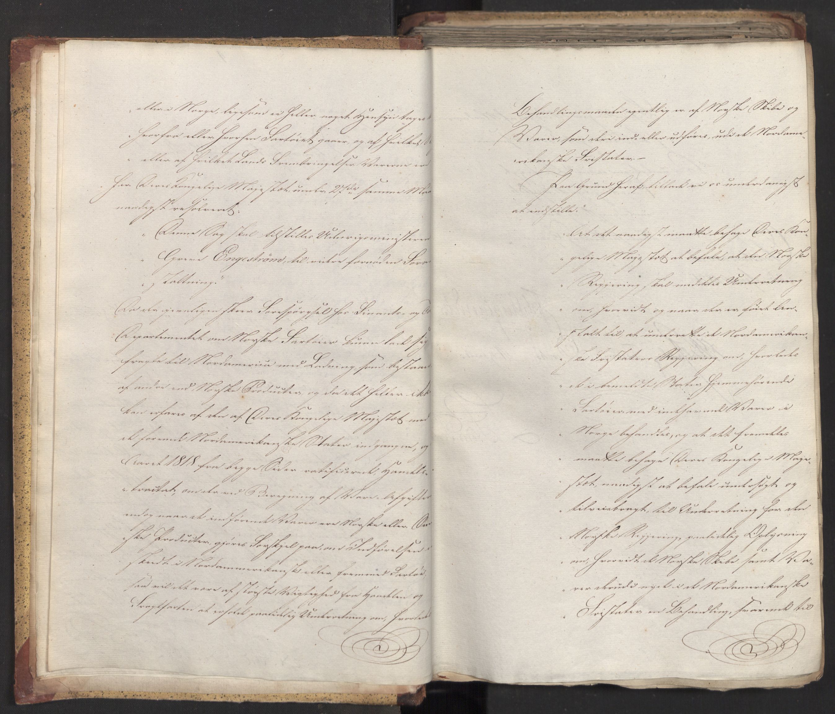 Statsrådsavdelingen i Stockholm, AV/RA-S-1003/D/Da/L0026: Regjeringsinnstillinger nr. 5069-5274, 1821, s. 8