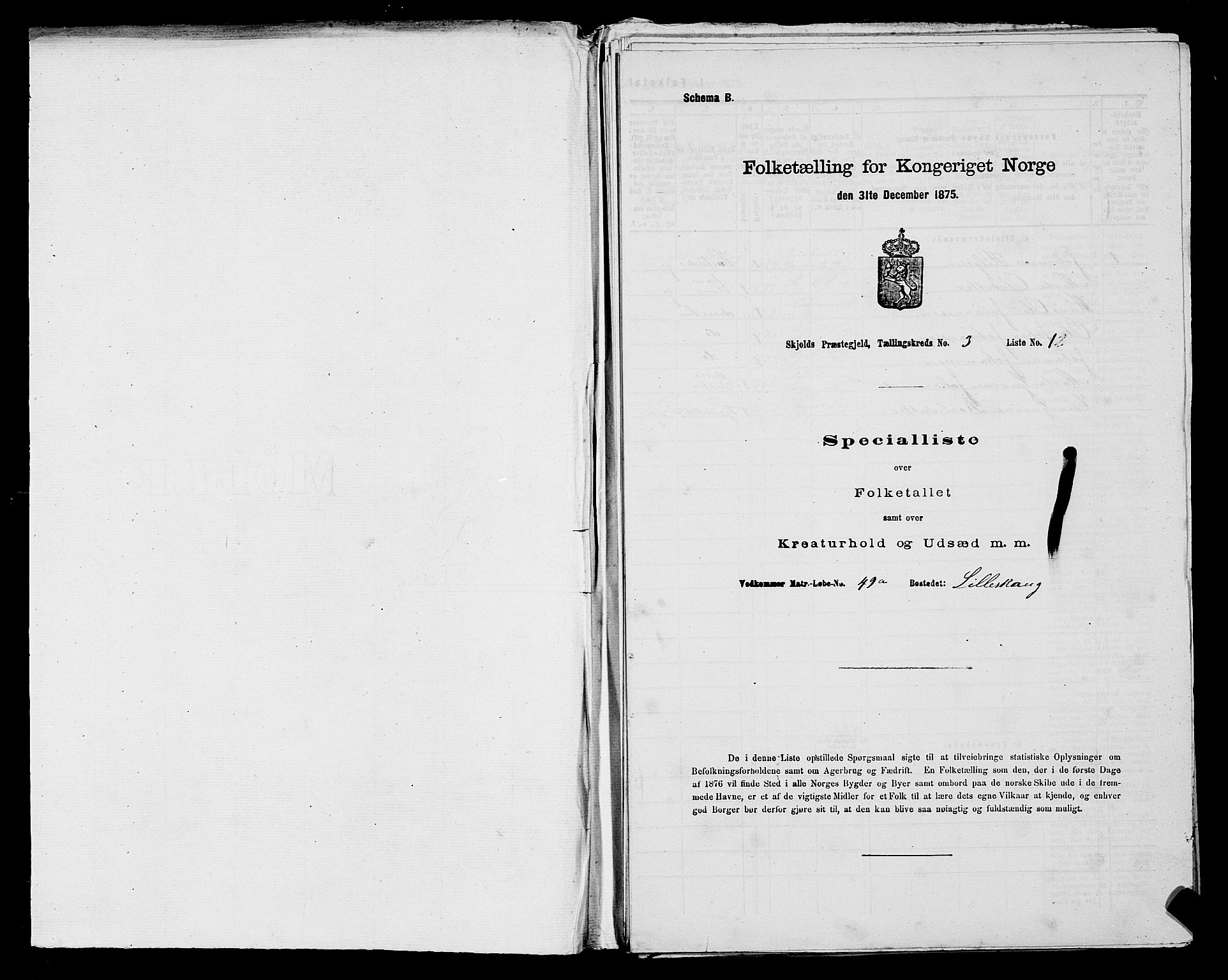 SAST, Folketelling 1875 for 1154P Skjold prestegjeld, 1875, s. 218