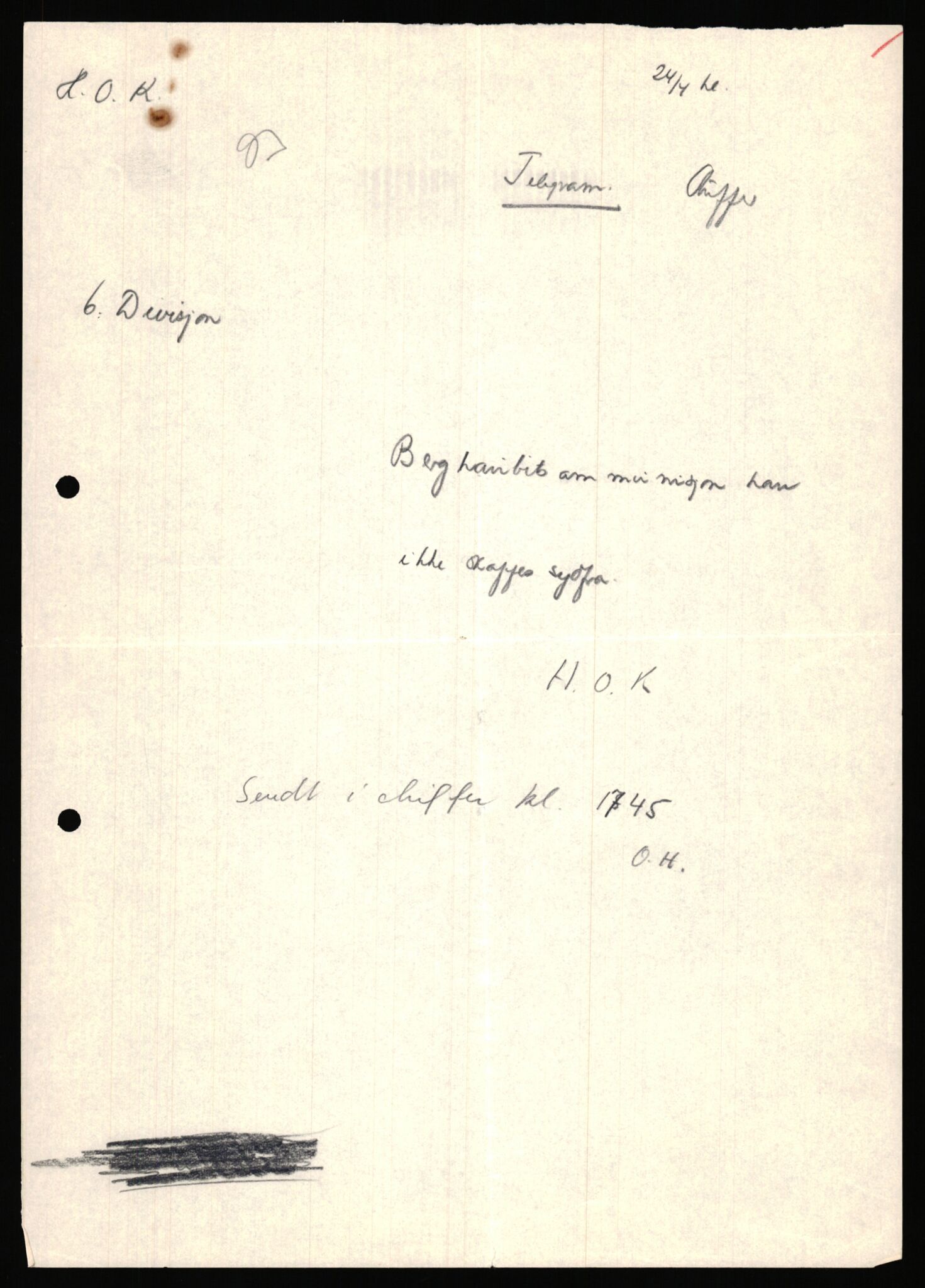 Forsvaret, Forsvarets krigshistoriske avdeling, AV/RA-RAFA-2017/Y/Ya/L0031: II-C-11-51 - Hærens overkommando, 1940, s. 231