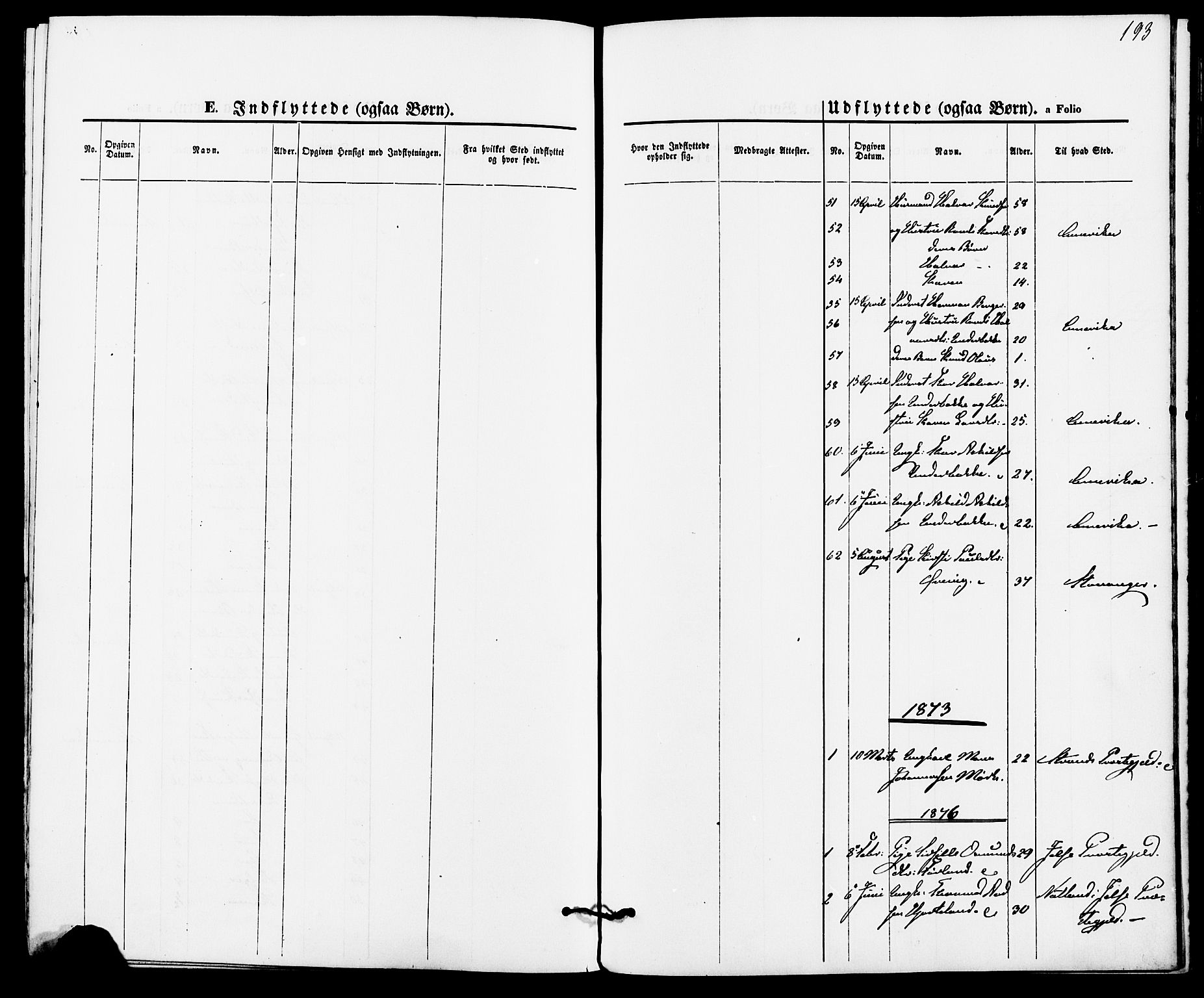 Suldal sokneprestkontor, SAST/A-101845/01/IV/L0010: Ministerialbok nr. A 10, 1869-1878, s. 193