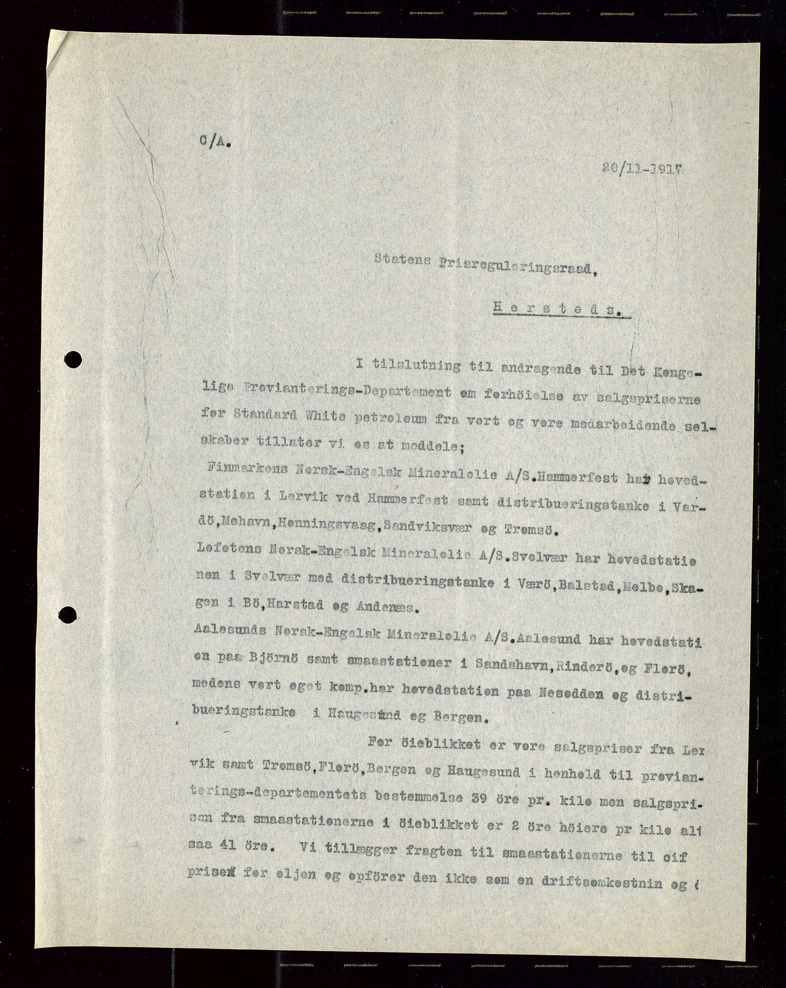 Pa 1521 - A/S Norske Shell, AV/SAST-A-101915/E/Ea/Eaa/L0020: Sjefskorrespondanse, 1917, s. 244