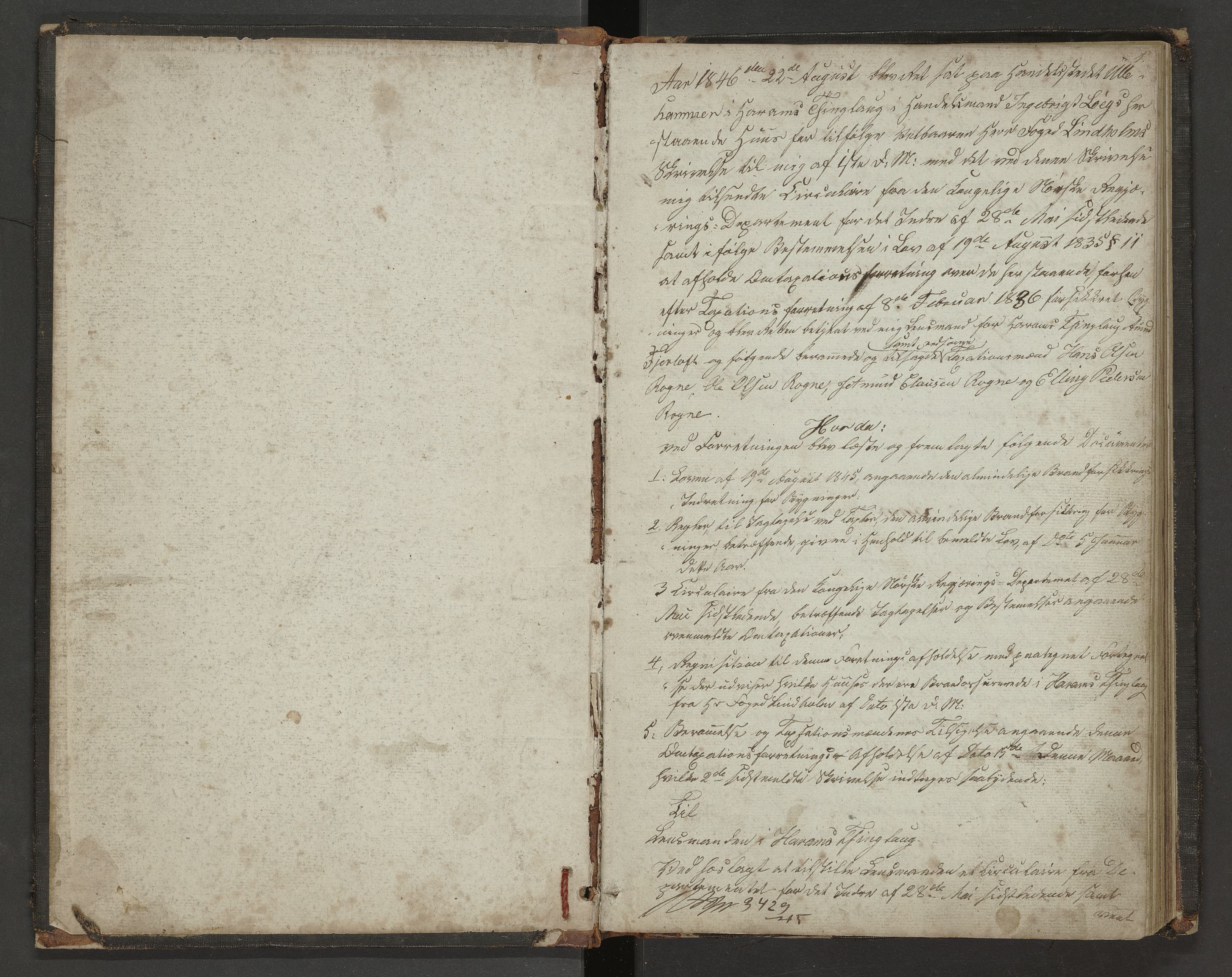 Norges Brannkasse Haram, AV/SAT-A-5496/Fa/L0001: Branntakstprotokoll, 1846-1912, s. 1