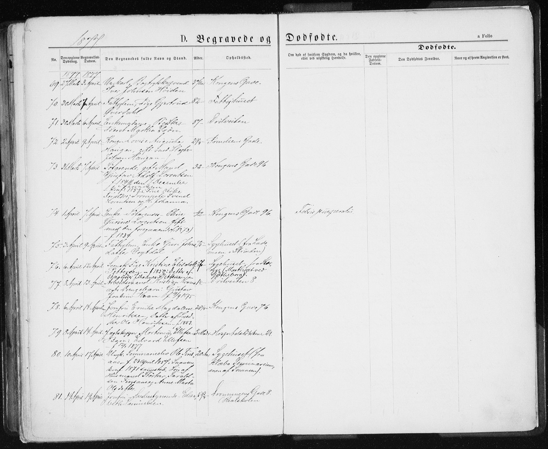 Ministerialprotokoller, klokkerbøker og fødselsregistre - Sør-Trøndelag, AV/SAT-A-1456/601/L0055: Ministerialbok nr. 601A23, 1866-1877