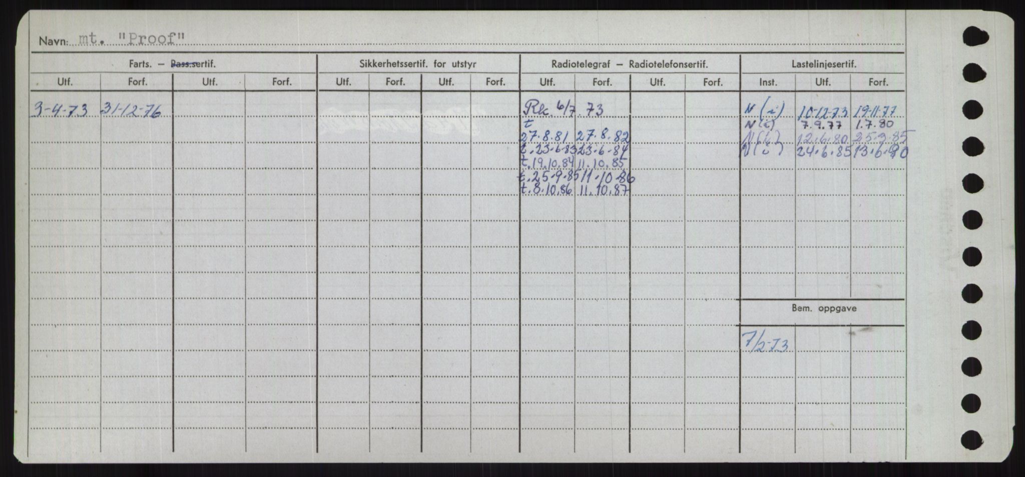 Sjøfartsdirektoratet med forløpere, Skipsmålingen, RA/S-1627/H/Ha/L0004/0002: Fartøy, Mas-R / Fartøy, Odin-R, s. 444