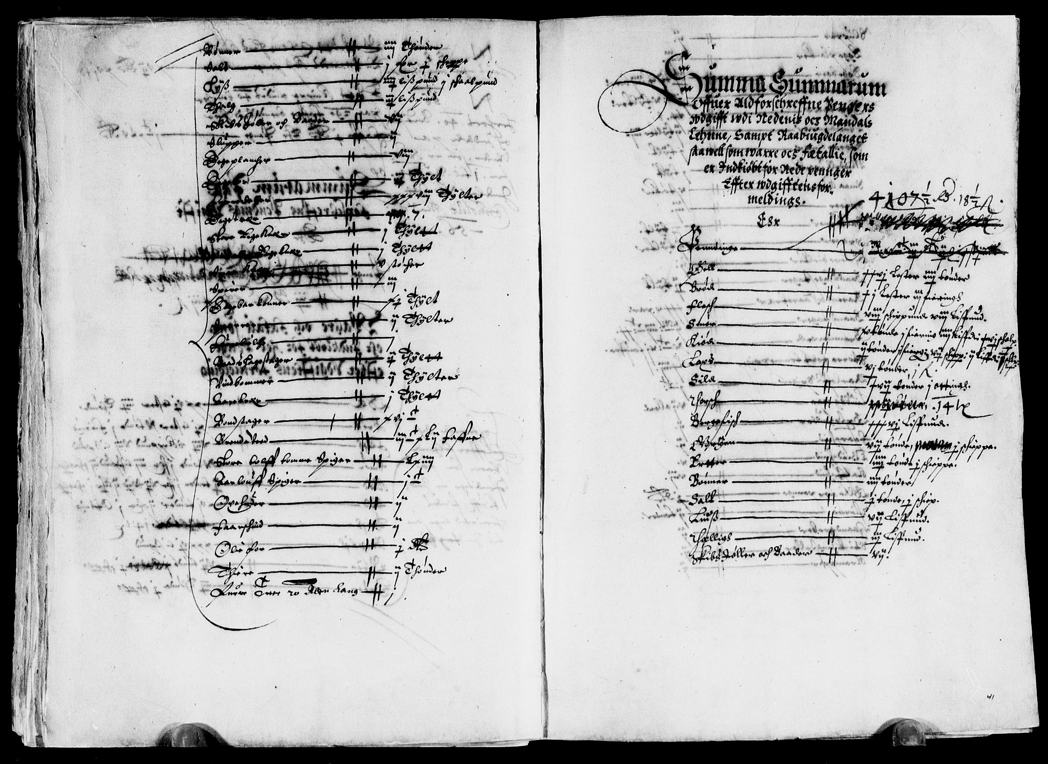 Rentekammeret inntil 1814, Reviderte regnskaper, Lensregnskaper, AV/RA-EA-5023/R/Rb/Rbq/L0022: Nedenes len. Mandals len. Råbyggelag., 1632-1634