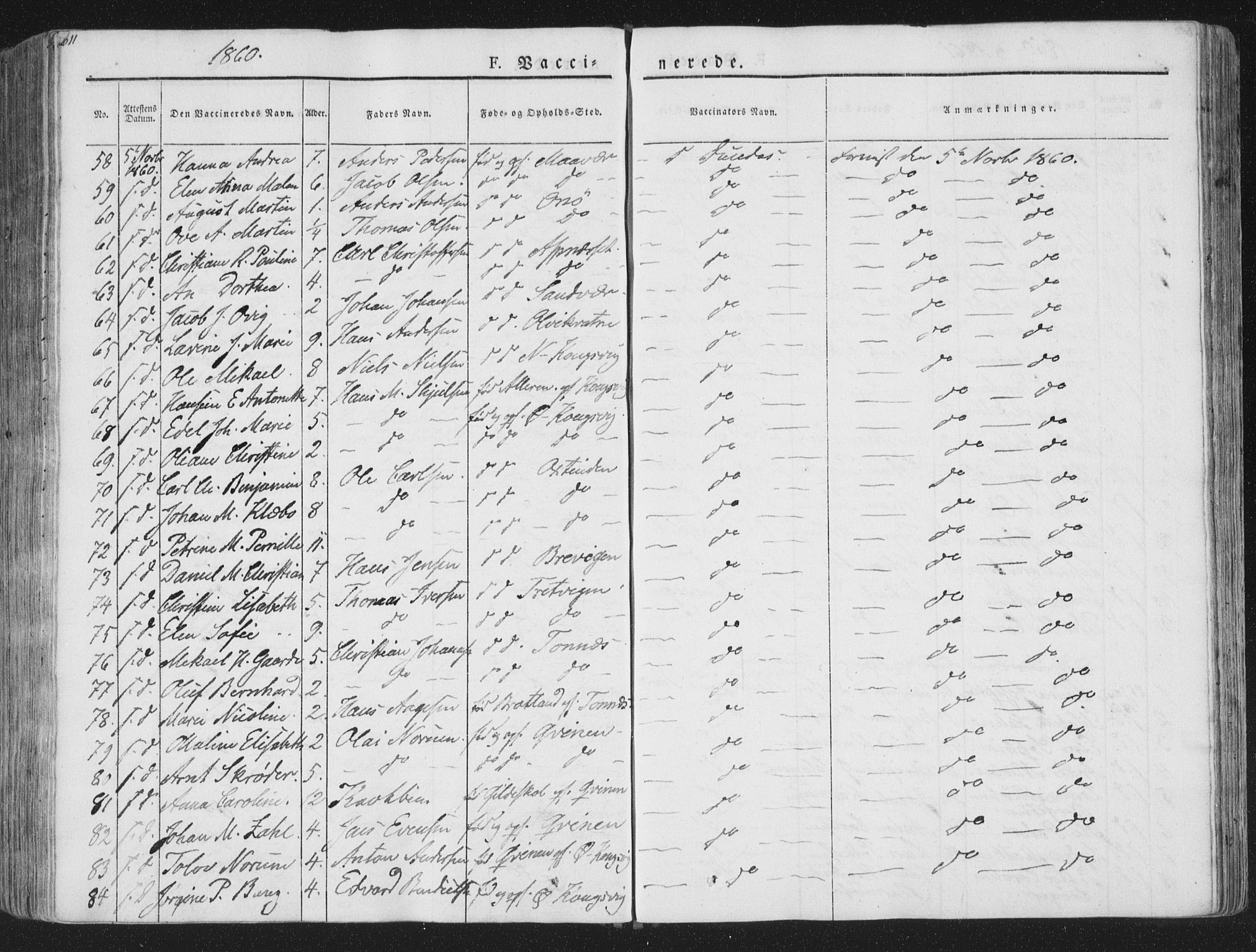 Ministerialprotokoller, klokkerbøker og fødselsregistre - Nordland, AV/SAT-A-1459/839/L0566: Ministerialbok nr. 839A03, 1825-1862, s. 611