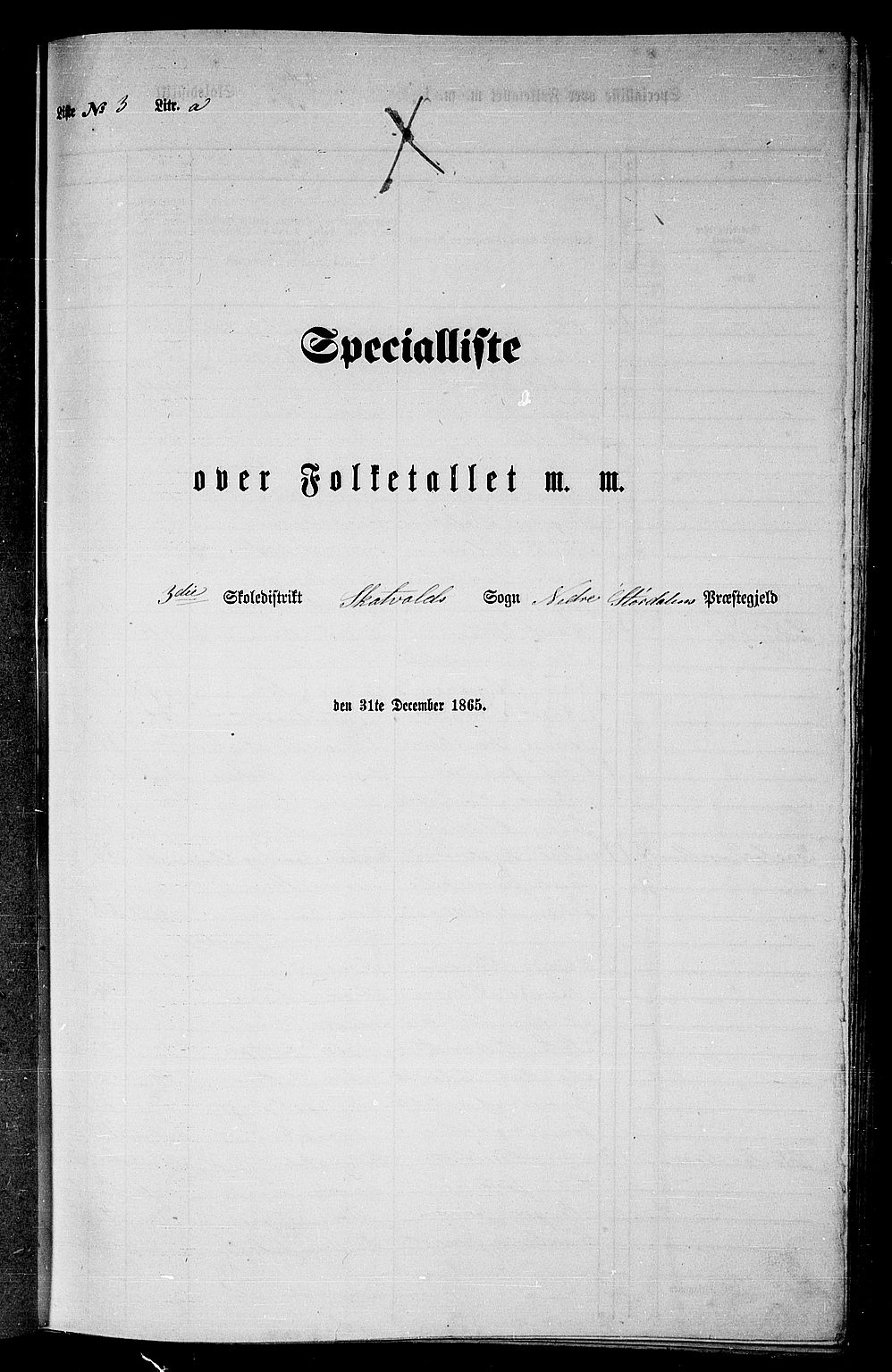 RA, Folketelling 1865 for 1714P Nedre Stjørdal prestegjeld, 1865, s. 48