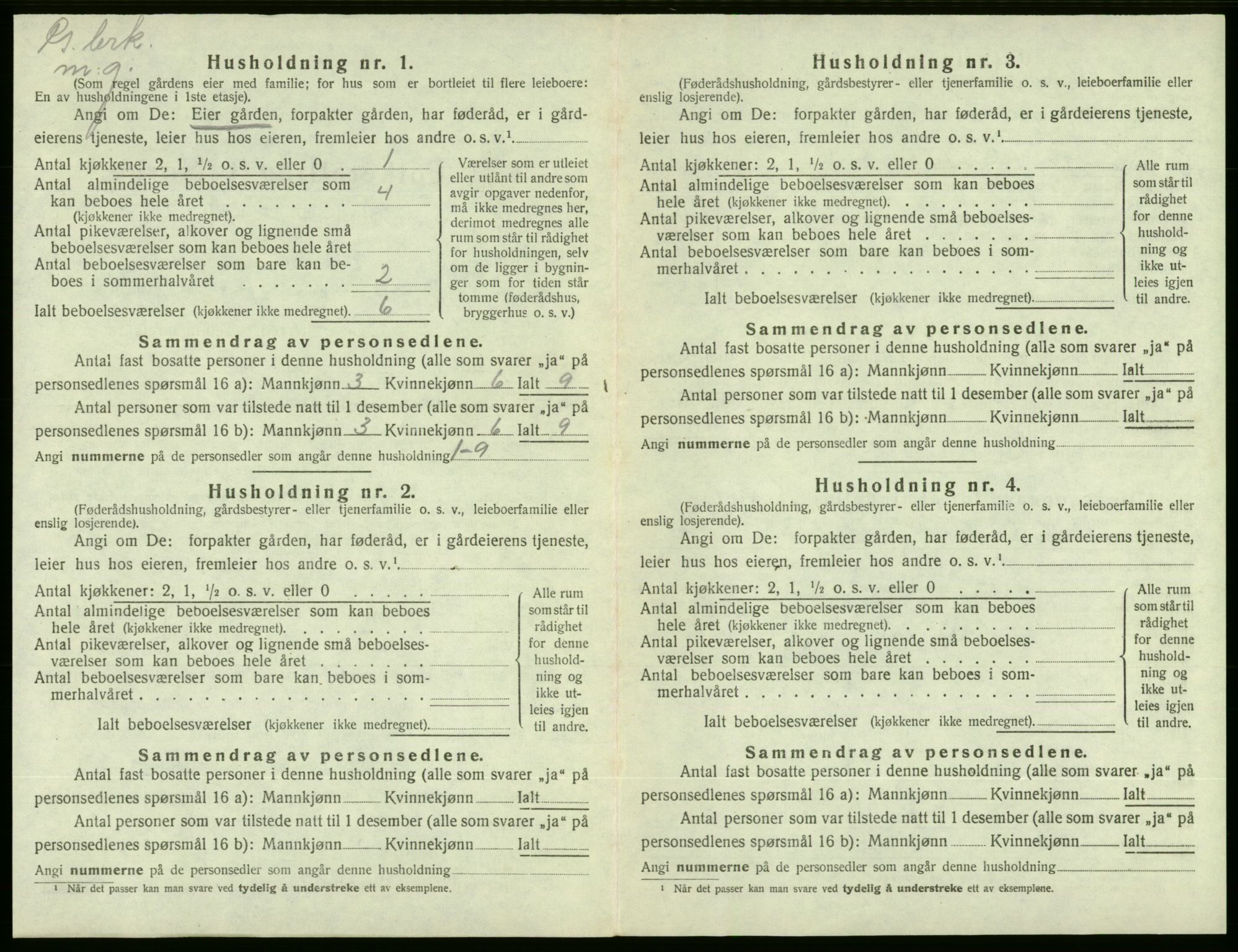 SAB, Folketelling 1920 for 1211 Etne herred, 1920, s. 591