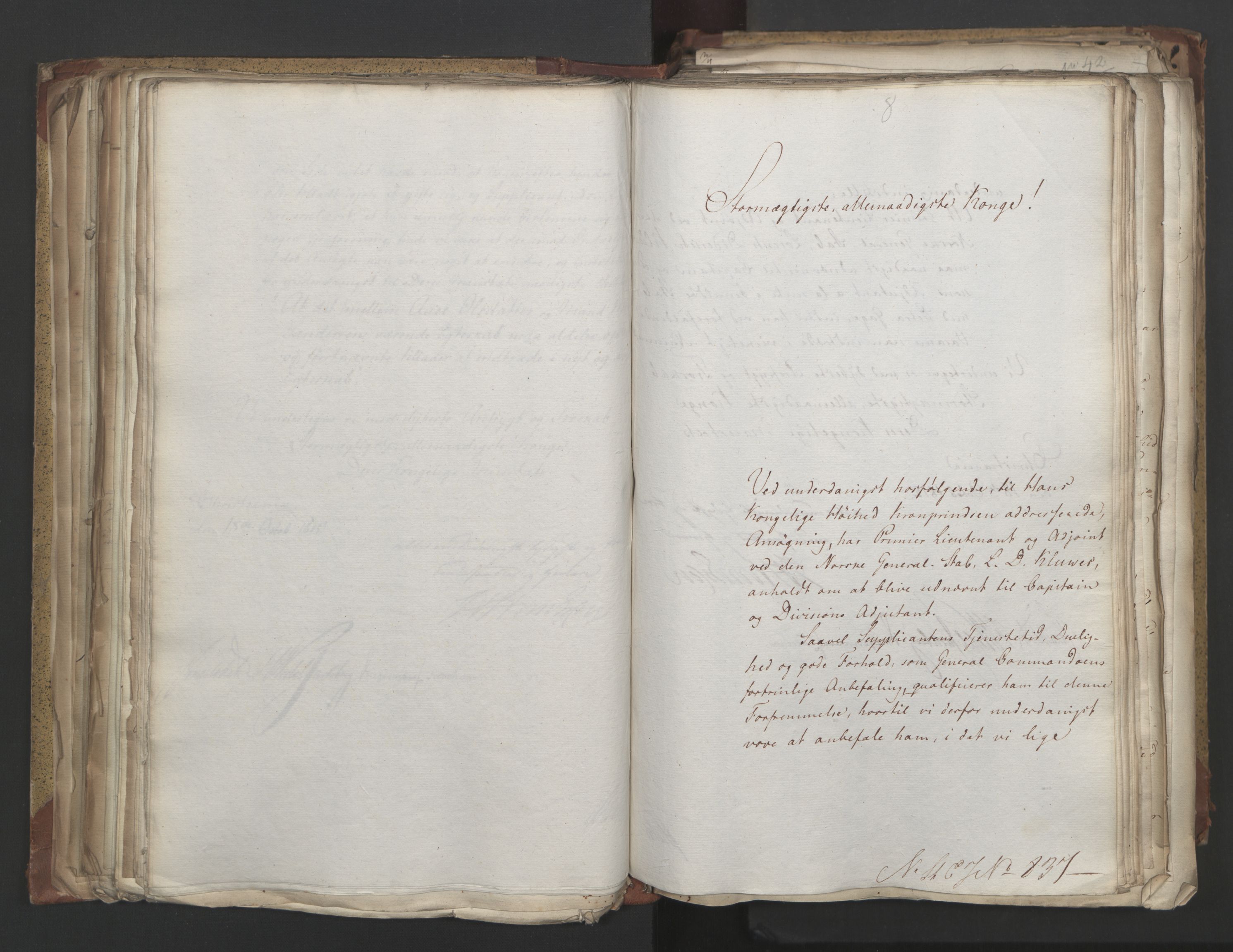 Statsrådsavdelingen i Stockholm, AV/RA-S-1003/D/Da/L0004: Regjeringsinnstillinger nr. 788-999, 1815, s. 130