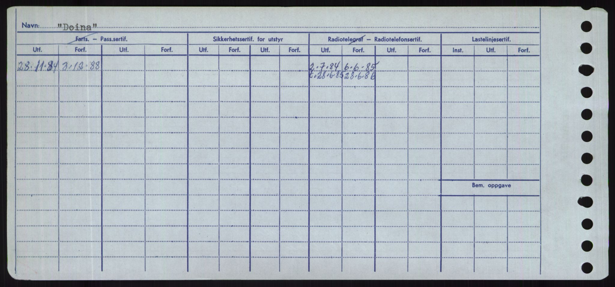 Sjøfartsdirektoratet med forløpere, Skipsmålingen, RA/S-1627/H/Hd/L0008: Fartøy, C-D, s. 550