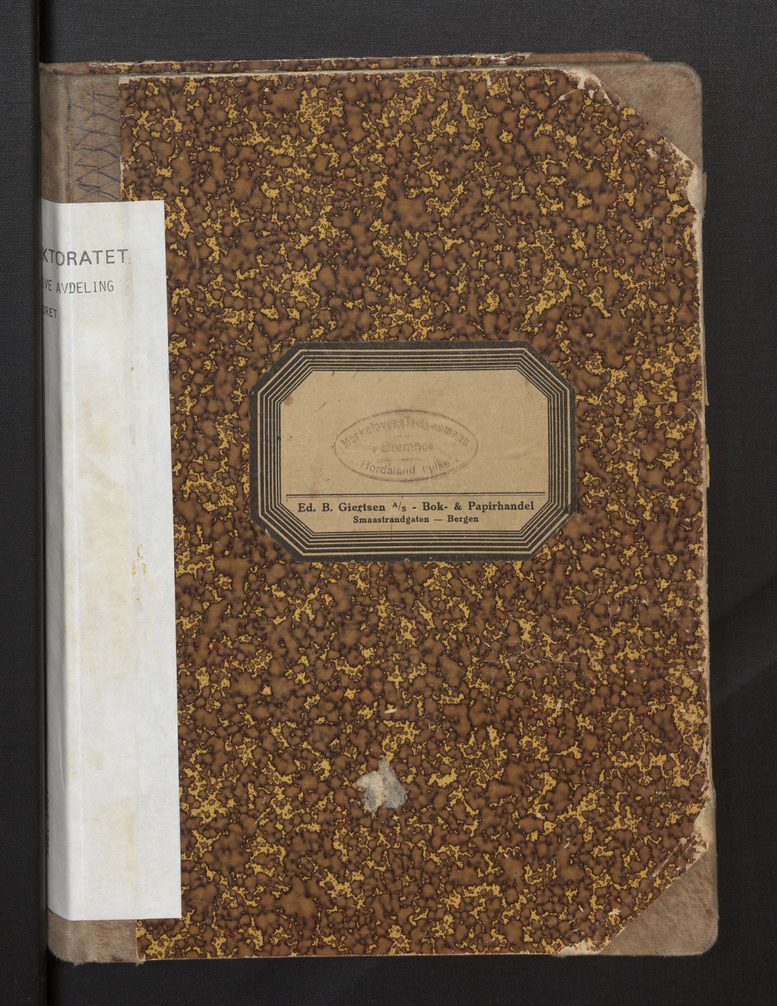 Fiskeridirektoratet - 1 Adm. ledelse - 13 Båtkontoret, AV/SAB-A-2003/I/Ia/Iah/L0024: 135.0807/4 Merkeprotokoll - Bremnes, 1943-1955