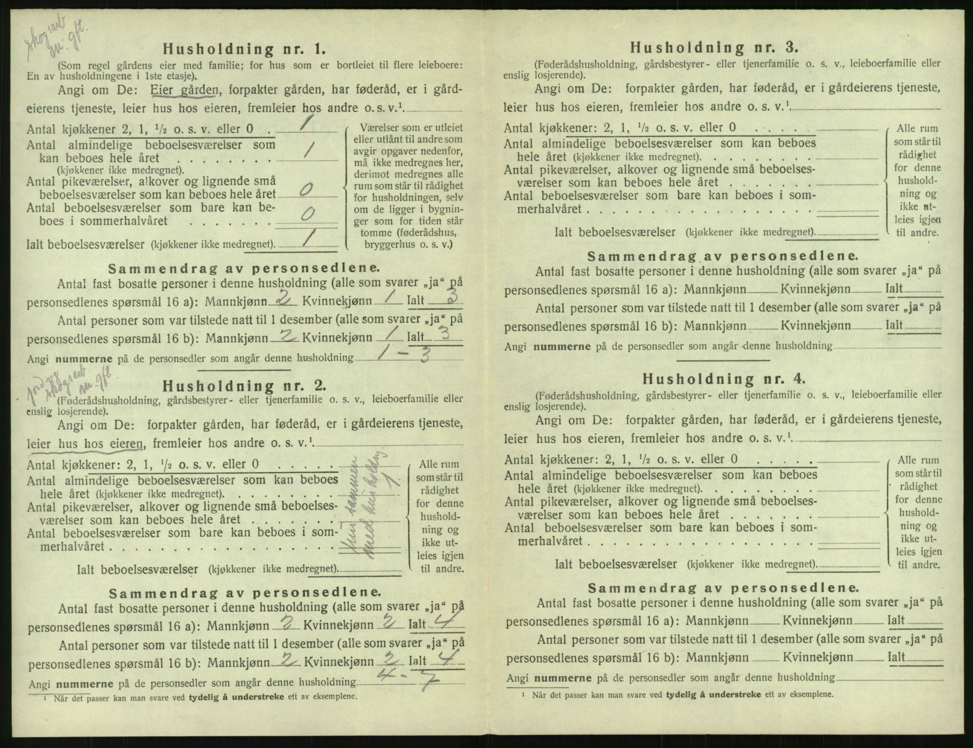 SAK, Folketelling 1920 for 0930 Gjøvdal herred, 1920, s. 37