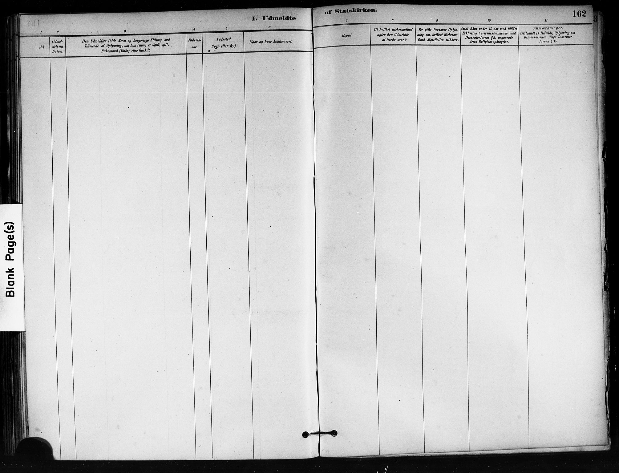 Tjøme kirkebøker, SAKO/A-328/F/Fa/L0001: Ministerialbok nr. 1, 1879-1890, s. 162