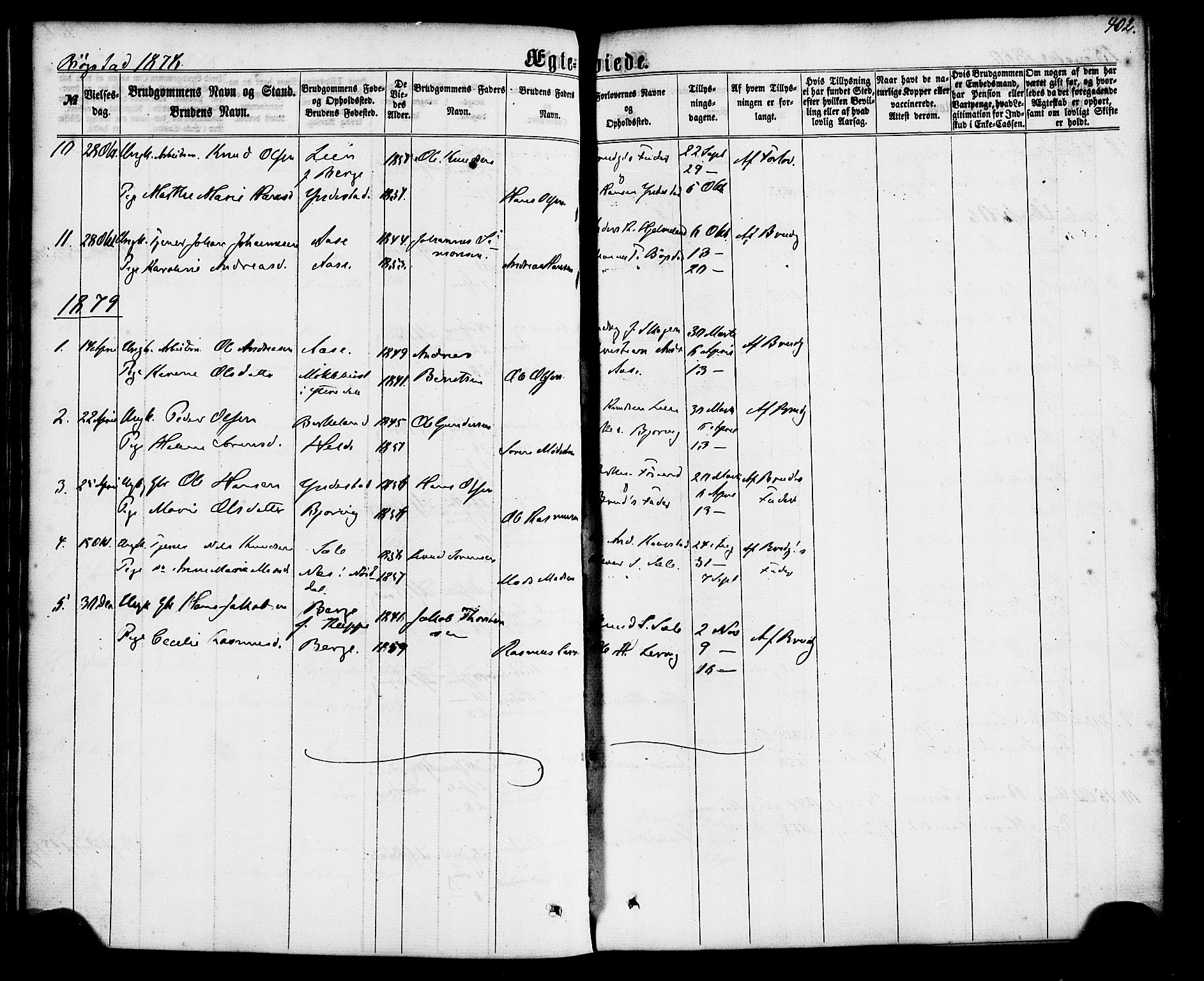 Gaular sokneprestembete, AV/SAB-A-80001/H/Haa: Ministerialbok nr. A 5, 1860-1881, s. 402