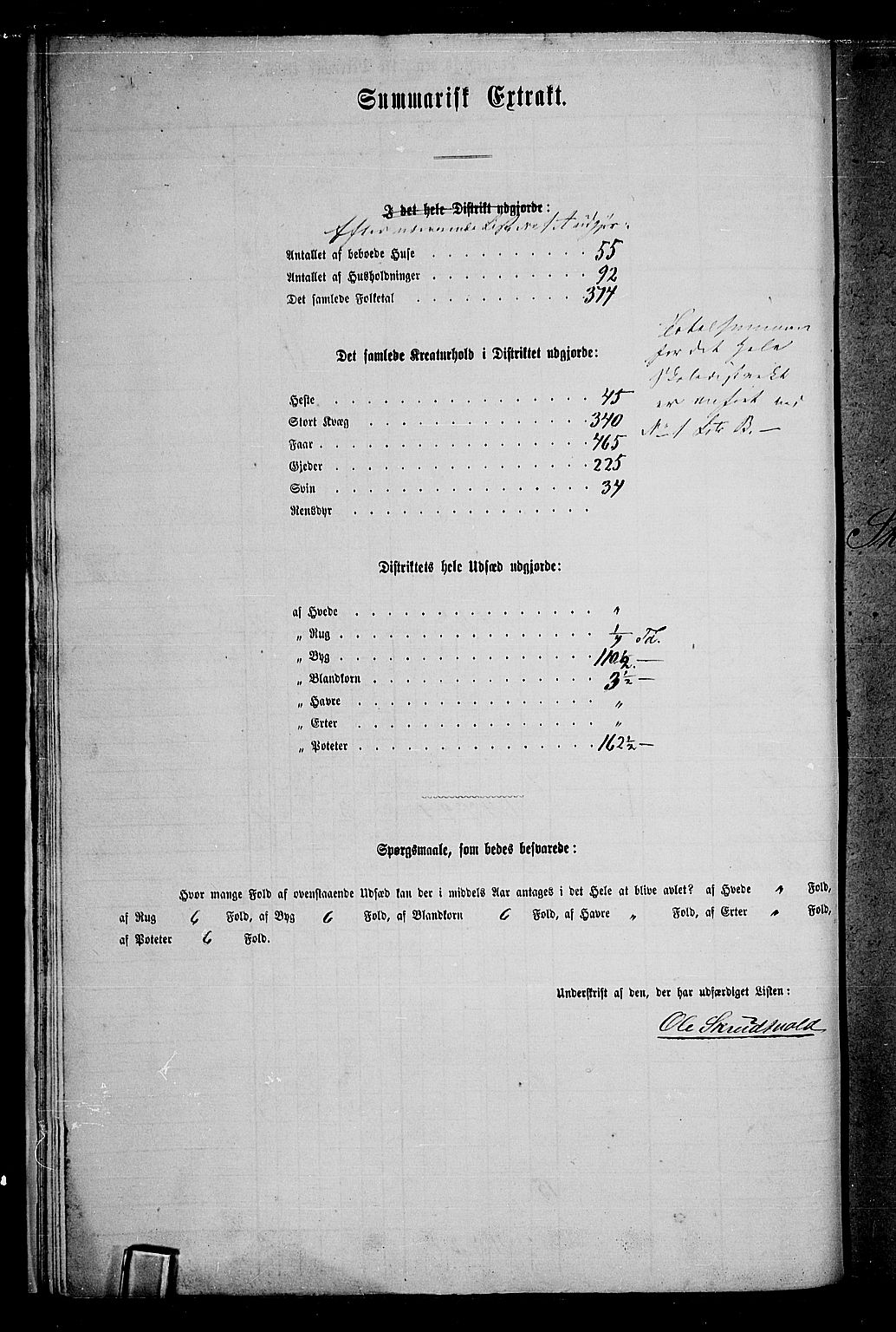 RA, Folketelling 1865 for 0542P Nord-Aurdal prestegjeld, 1865, s. 24