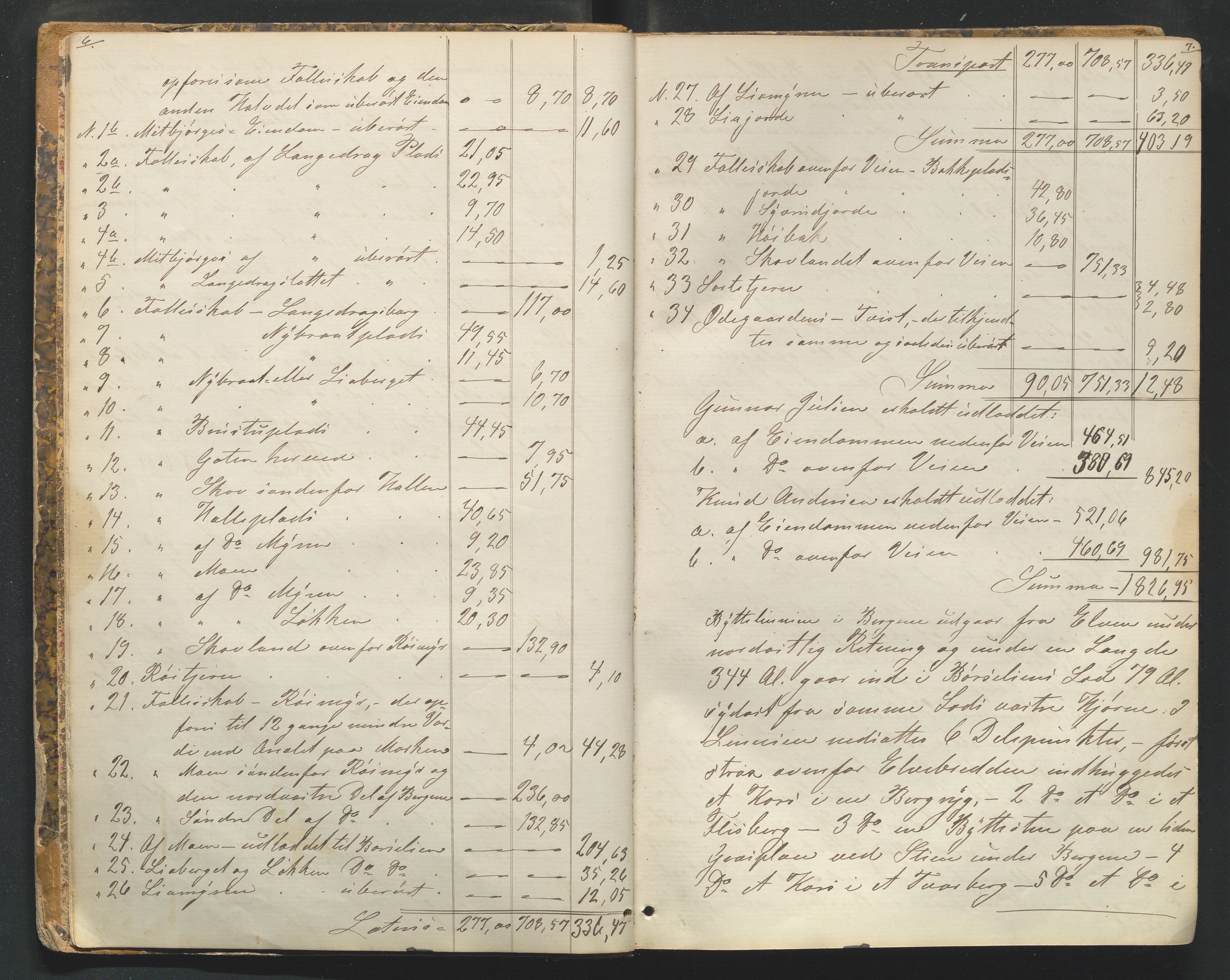 Utskiftningsformannen i Oppland fylke, AV/SAH-JORDSKIFTEO-001/H/Ha/Hag/L0003/0001: Forhandlingsprotokoller / Forhandlingsprotokoll - Valdres, 1871-1876, s. 6-7