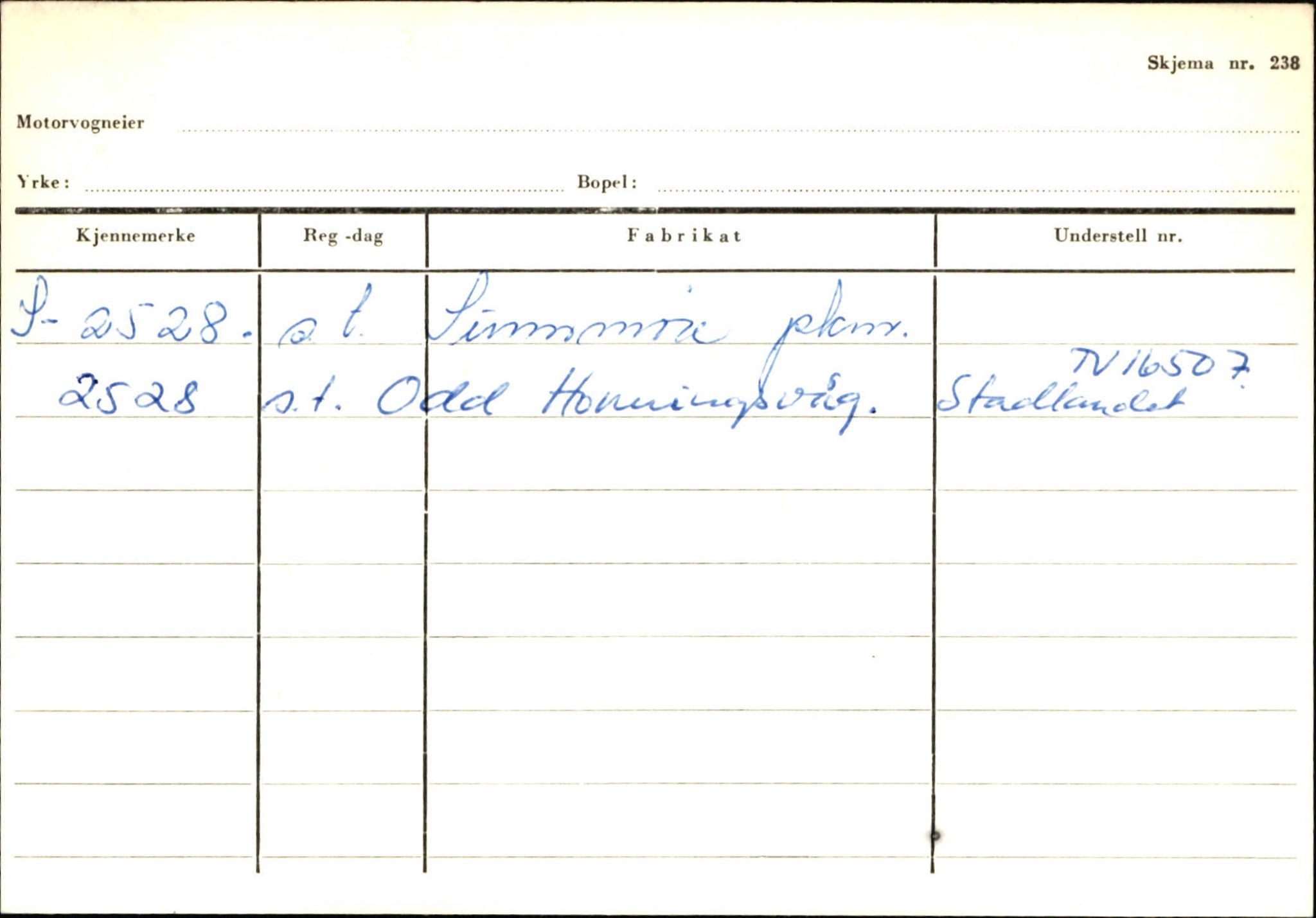 Statens vegvesen, Sogn og Fjordane vegkontor, AV/SAB-A-5301/4/F/L0131: Eigarregister Høyanger P-Å. Stryn S-Å, 1945-1975, s. 1758