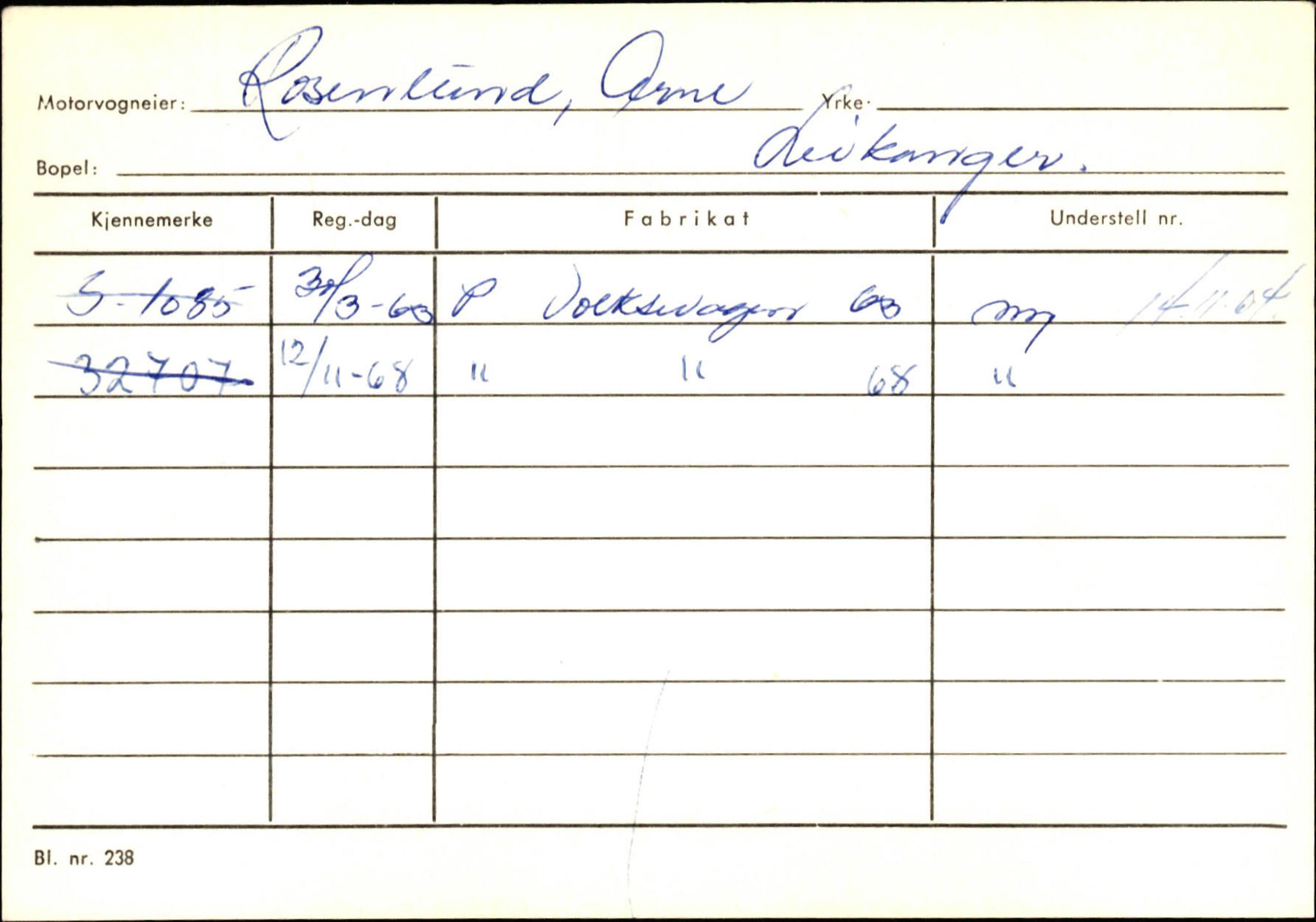 Statens vegvesen, Sogn og Fjordane vegkontor, AV/SAB-A-5301/4/F/L0126: Eigarregister Fjaler M-Å. Leikanger A-Å, 1945-1975, s. 2007