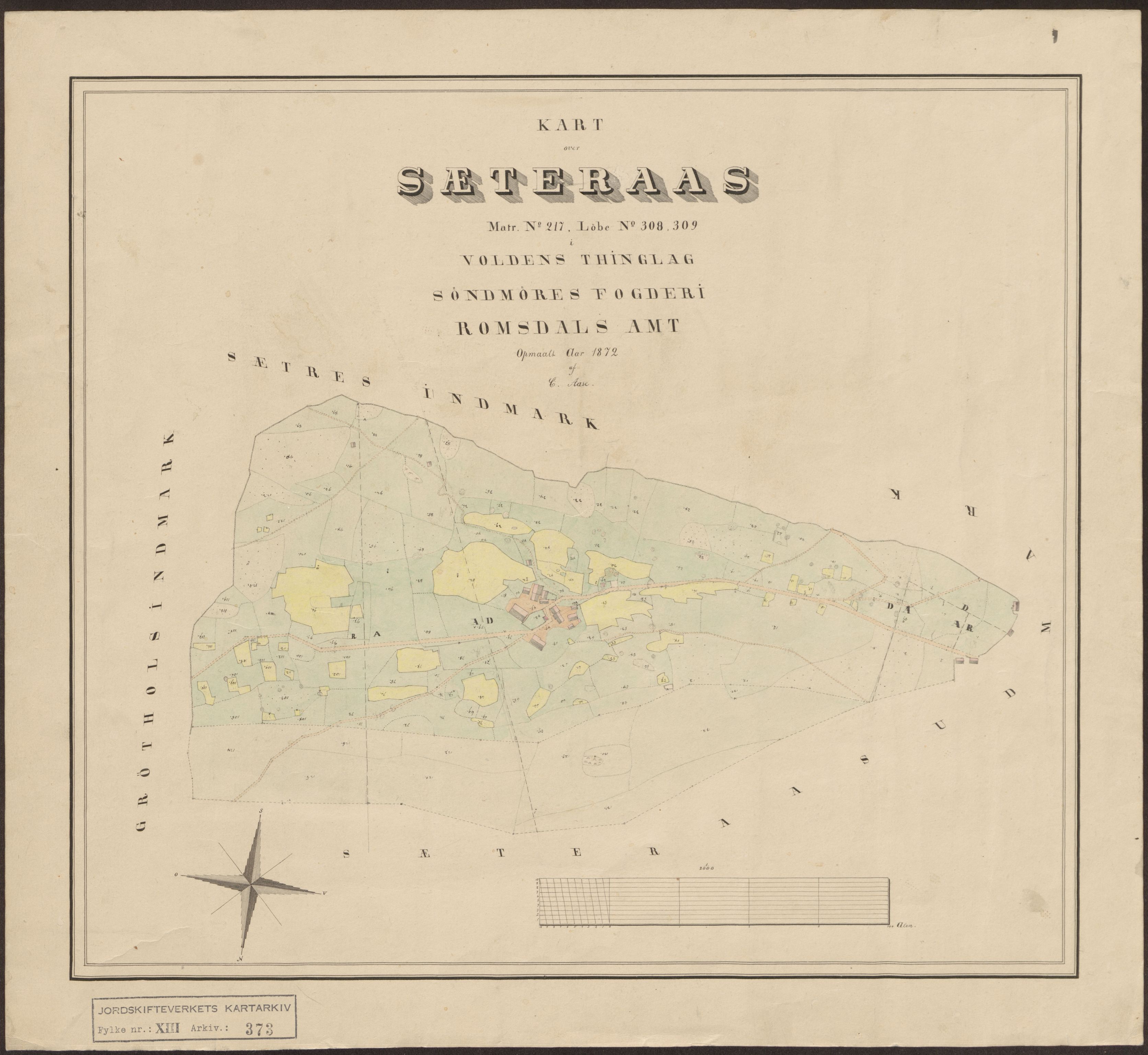 Jordskifteverkets kartarkiv, RA/S-3929/T, 1859-1988, s. 519