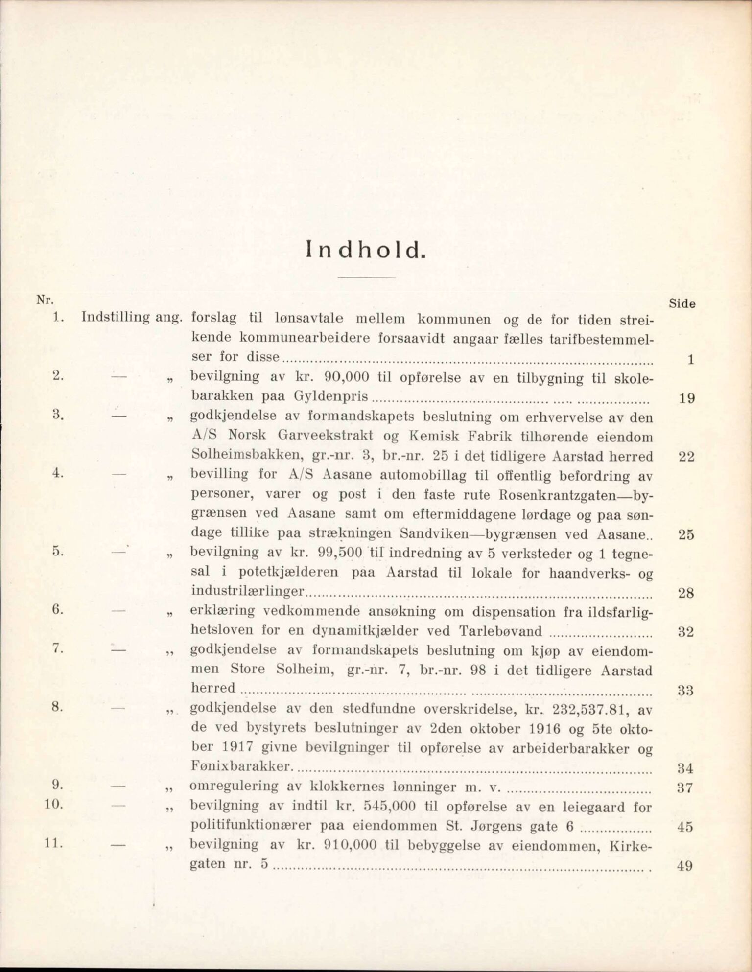 Bergen kommune. Formannskapet, BBA/A-0003/Ad/L0102: Bergens Kommuneforhandlinger, bind I, 1920-1921