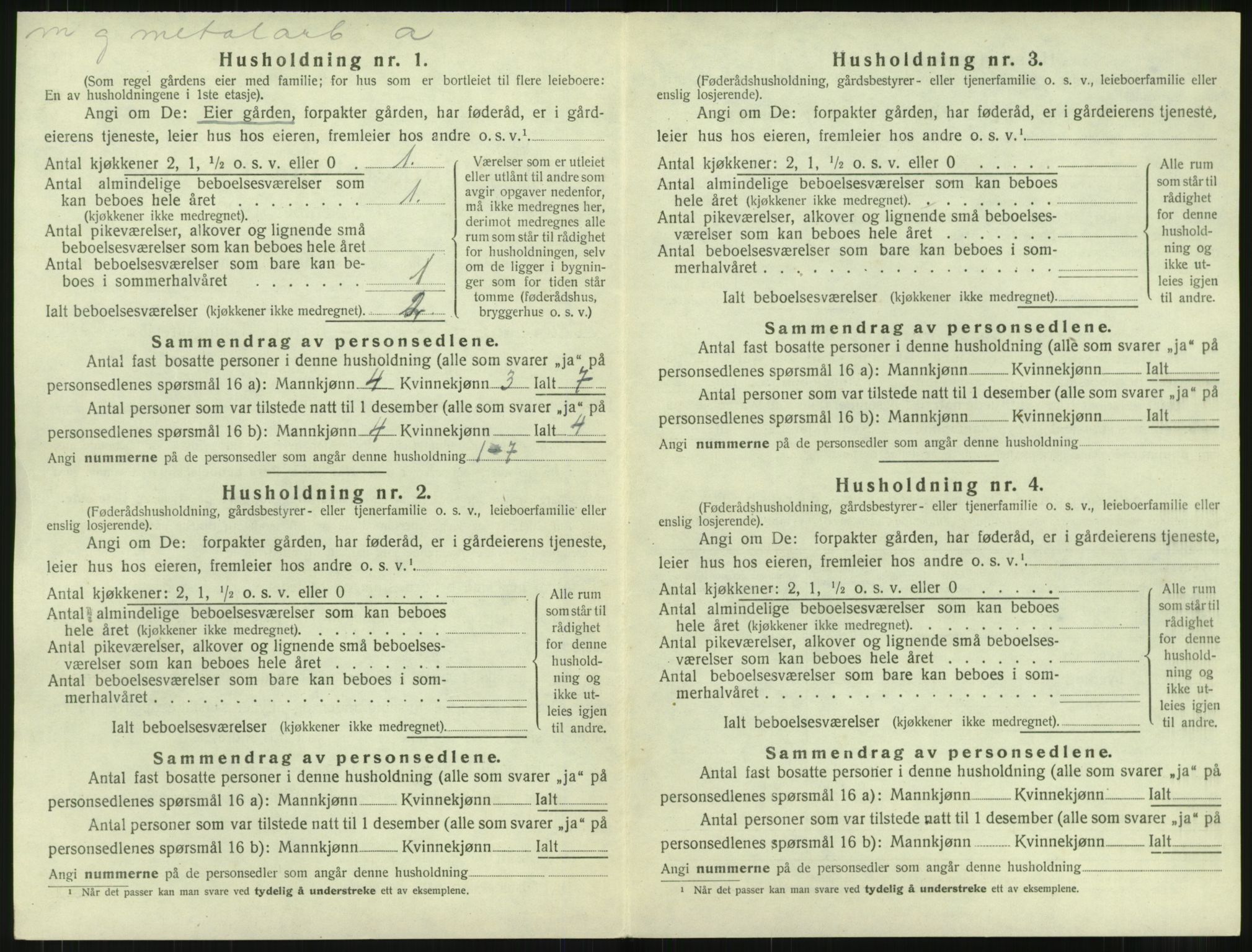 SAT, Folketelling 1920 for 1554 Bremsnes herred, 1920, s. 256