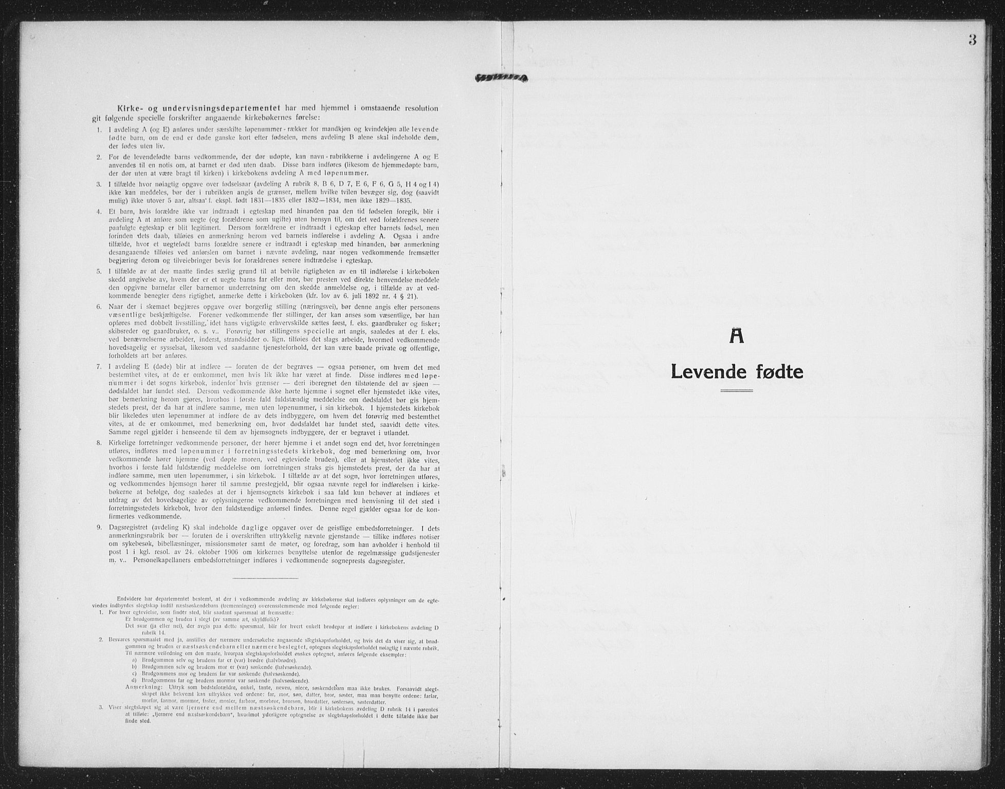 Ministerialprotokoller, klokkerbøker og fødselsregistre - Sør-Trøndelag, SAT/A-1456/659/L0750: Klokkerbok nr. 659C07, 1914-1940, s. 3