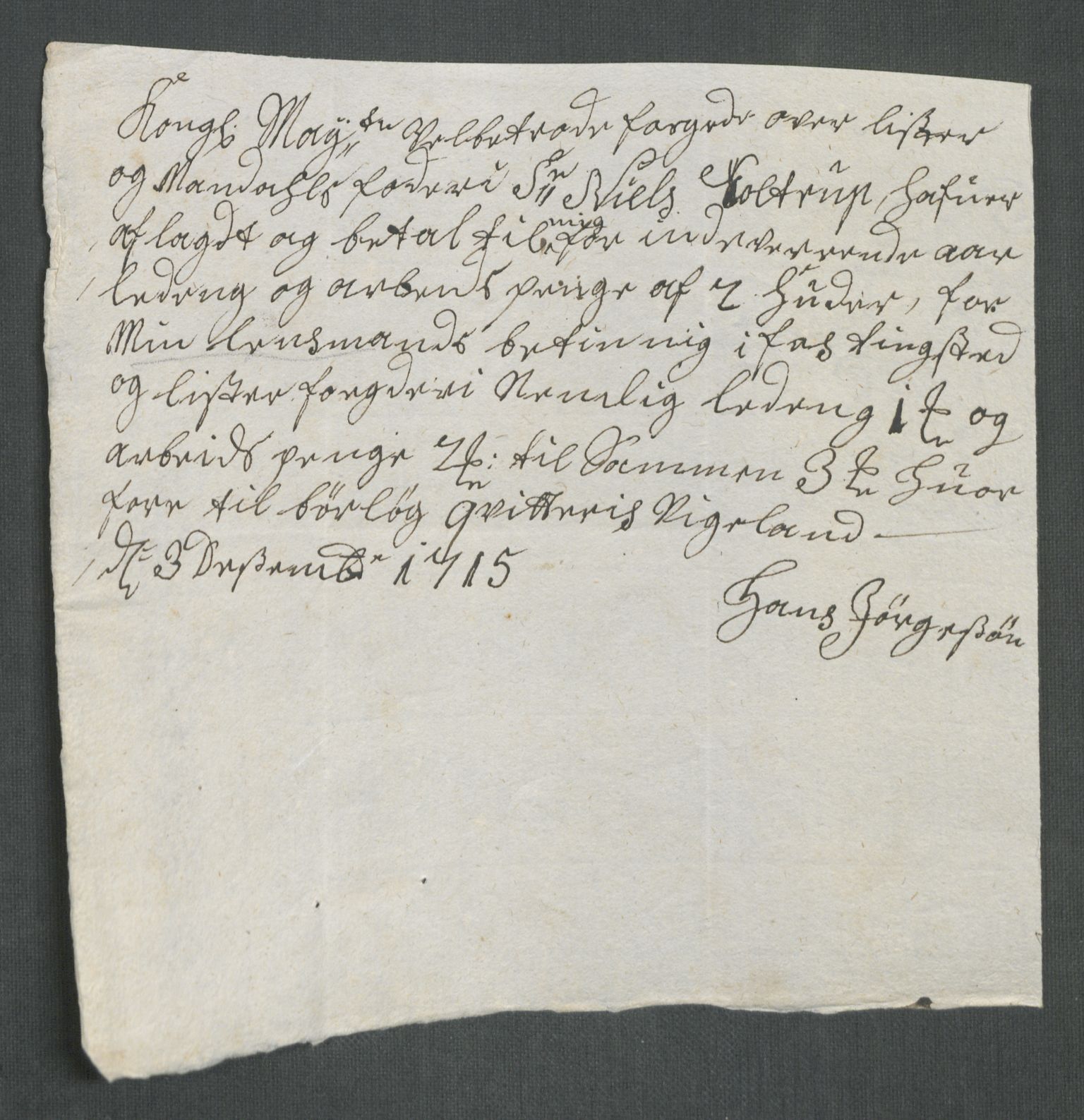 Rentekammeret inntil 1814, Reviderte regnskaper, Fogderegnskap, RA/EA-4092/R43/L2559: Fogderegnskap Lista og Mandal, 1715, s. 209