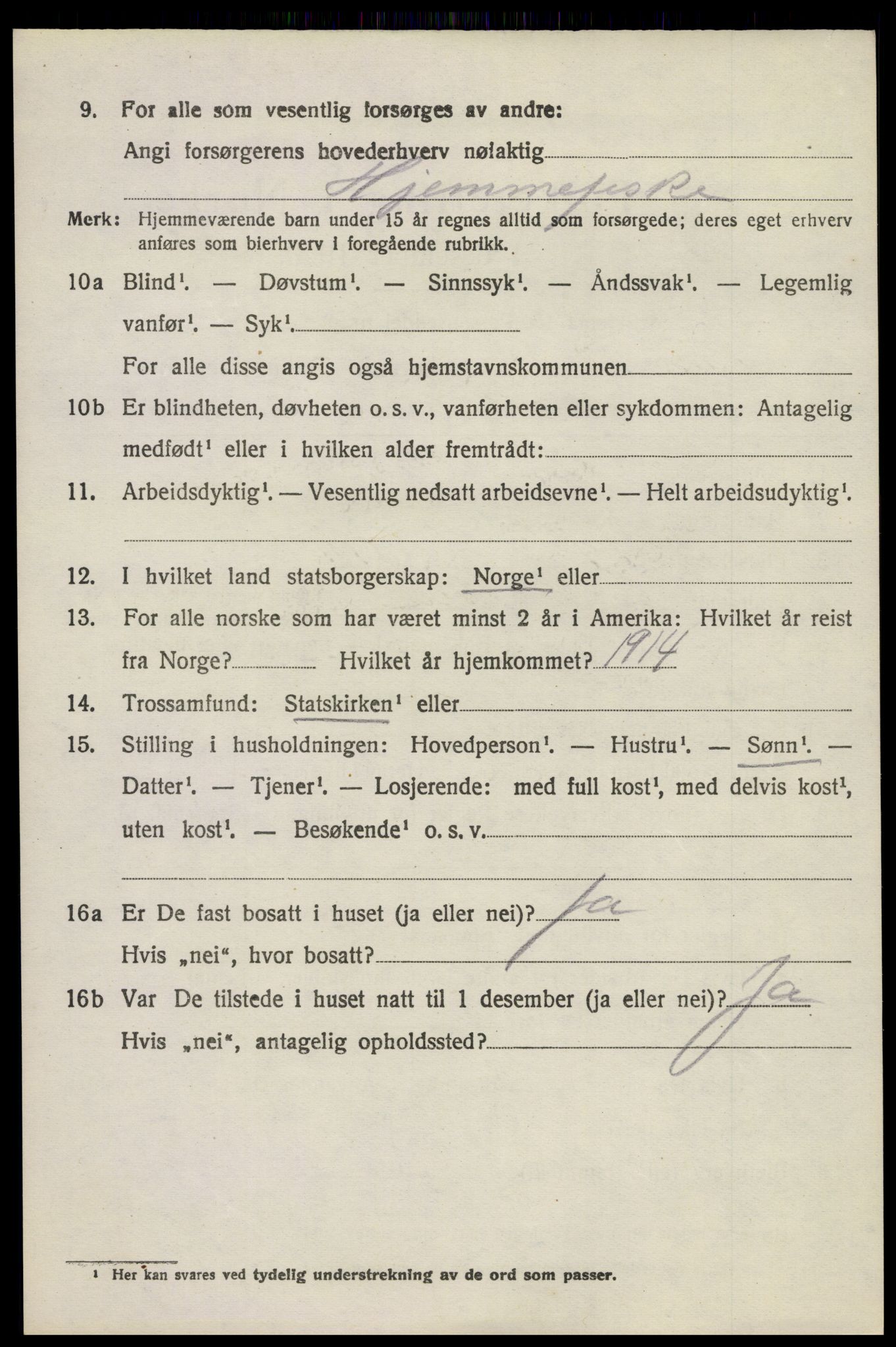 SAKO, Folketelling 1920 for 0726 Brunlanes herred, 1920, s. 9712