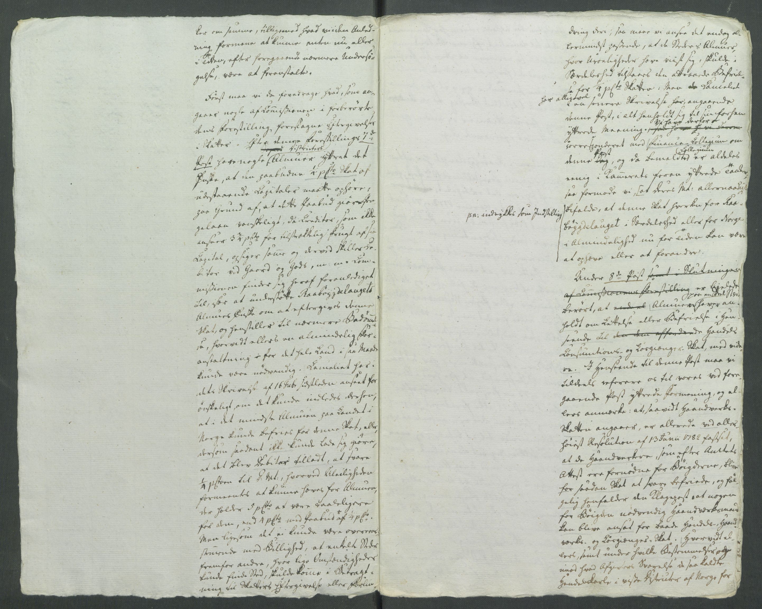 Rentekammeret inntil 1814, Realistisk ordnet avdeling, AV/RA-EA-4070/Od/L0001/0002: Oppløp / [Æ2]: Dokumenter om Lofthusurolighetene i Nedenes, 1786-1789, s. 11