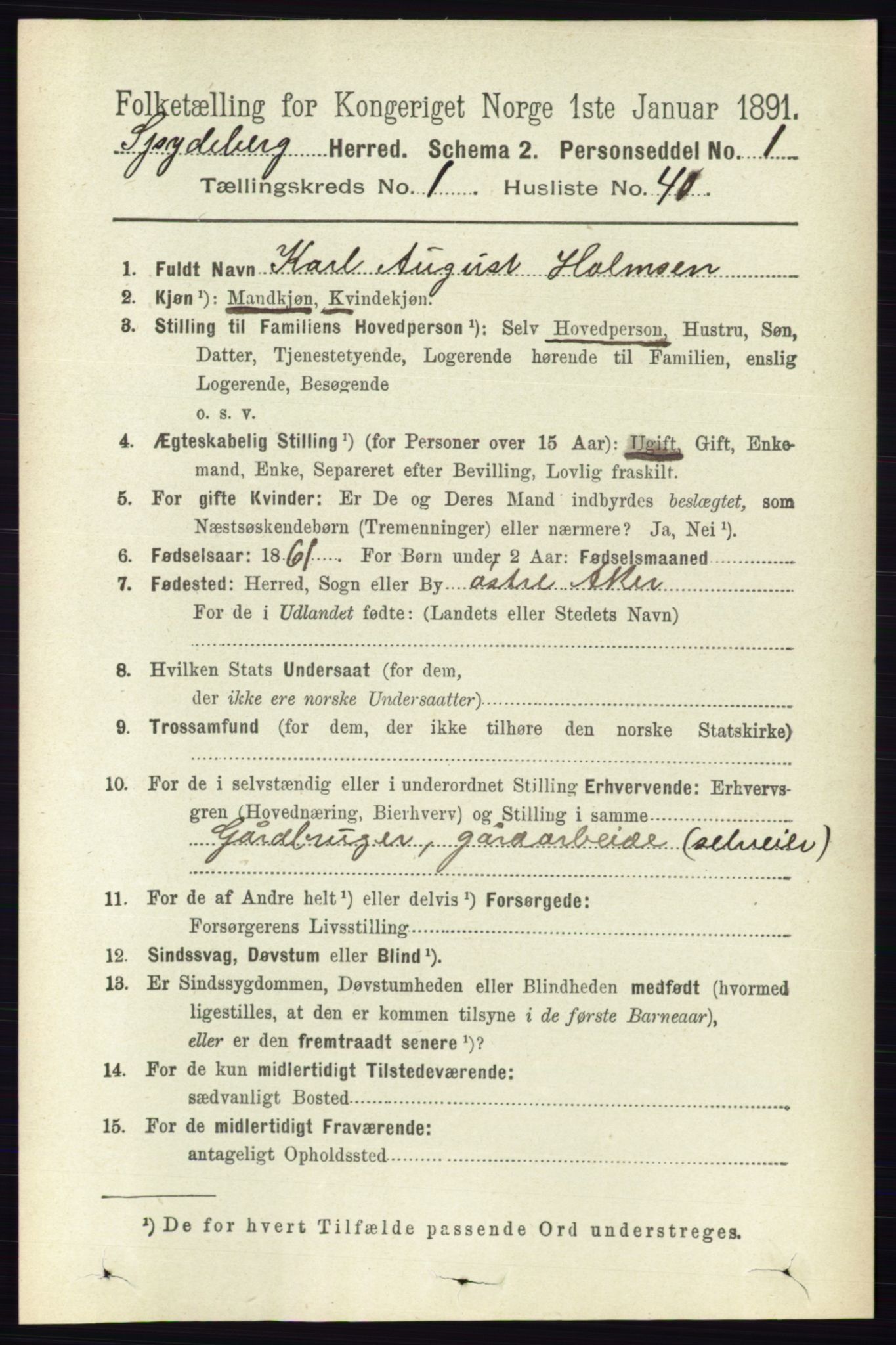 RA, Folketelling 1891 for 0123 Spydeberg herred, 1891, s. 399