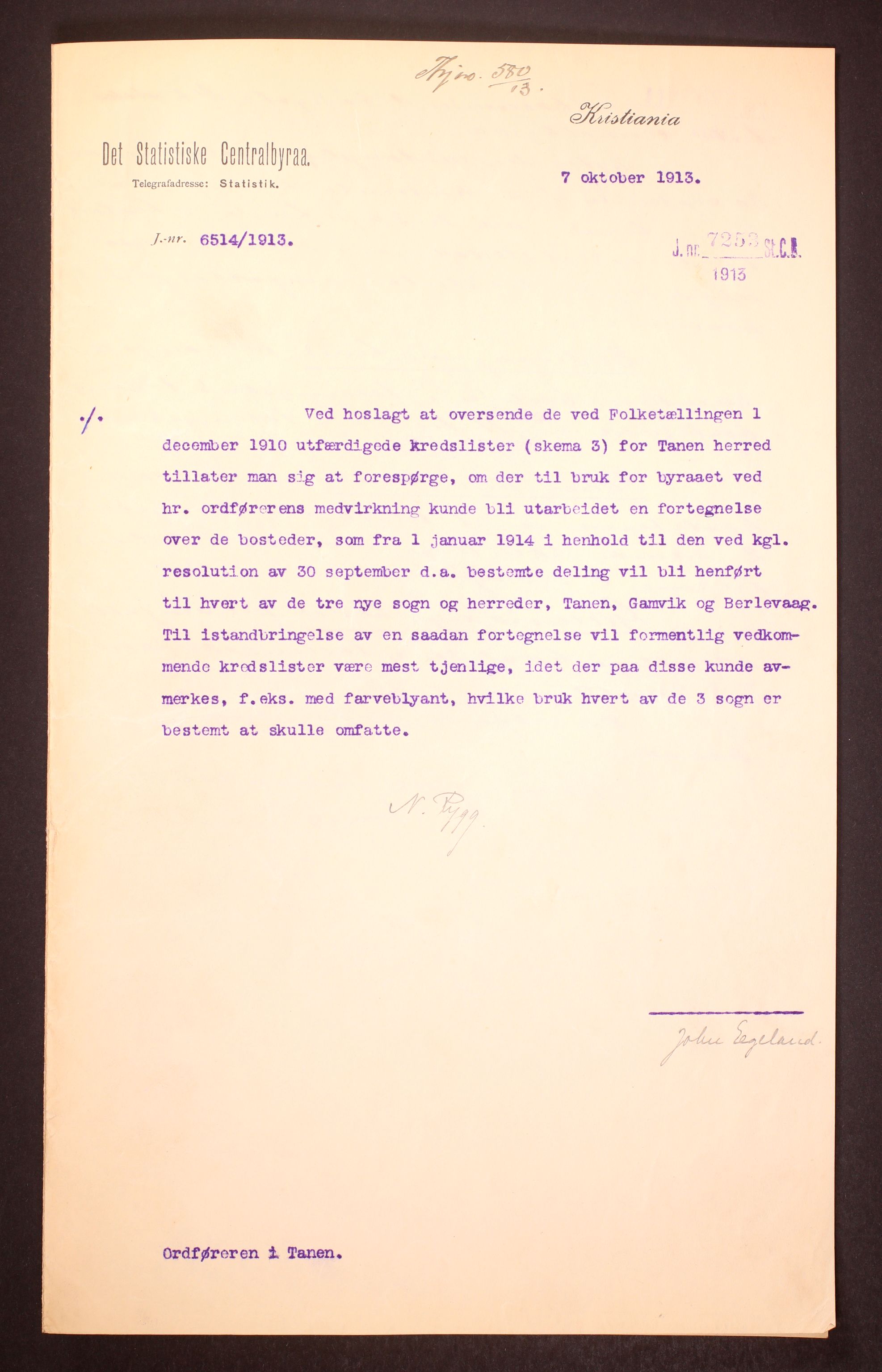 RA, Folketelling 1910 for 2025 Tana herred, 1910, s. 41