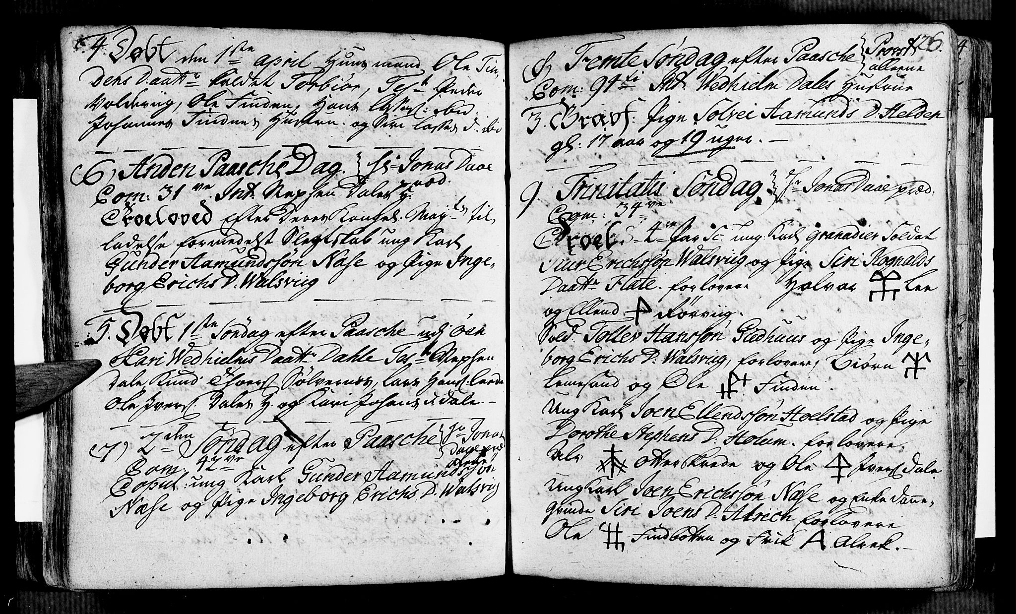 Vik sokneprestembete, SAB/A-81501: Ministerialbok nr. A 2 /2, 1740-1756, s. 126
