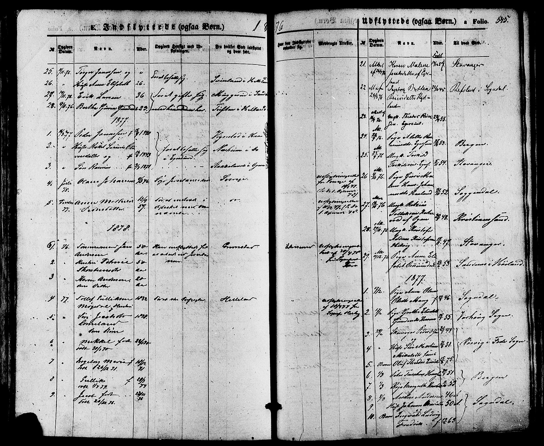 Eigersund sokneprestkontor, AV/SAST-A-101807/001/30/30BA/L0014: Ministerialbok nr. A 13, 1866-1878, s. 545