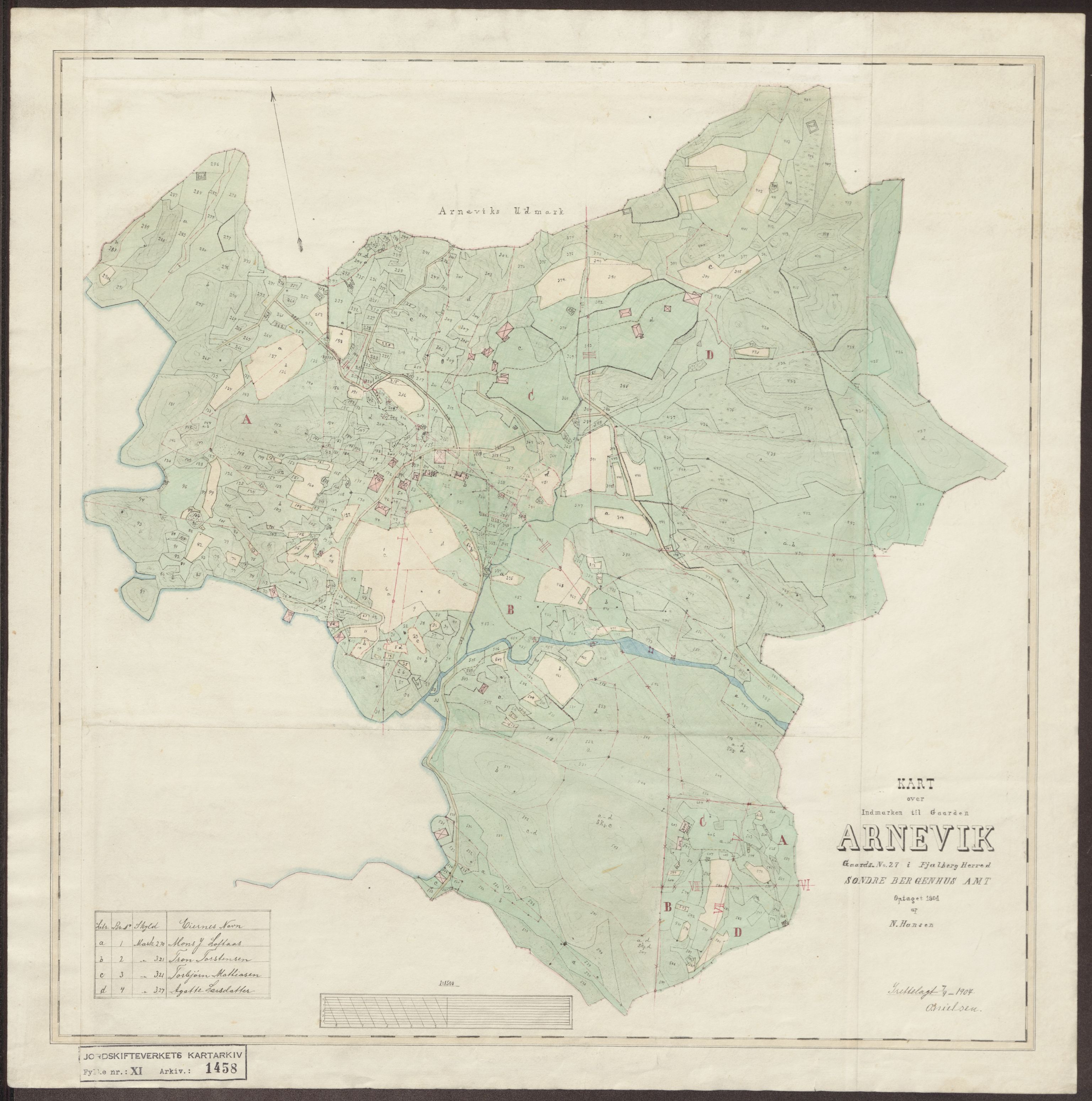 Jordskifteverkets kartarkiv, AV/RA-S-3929/T, 1859-1988, s. 1616