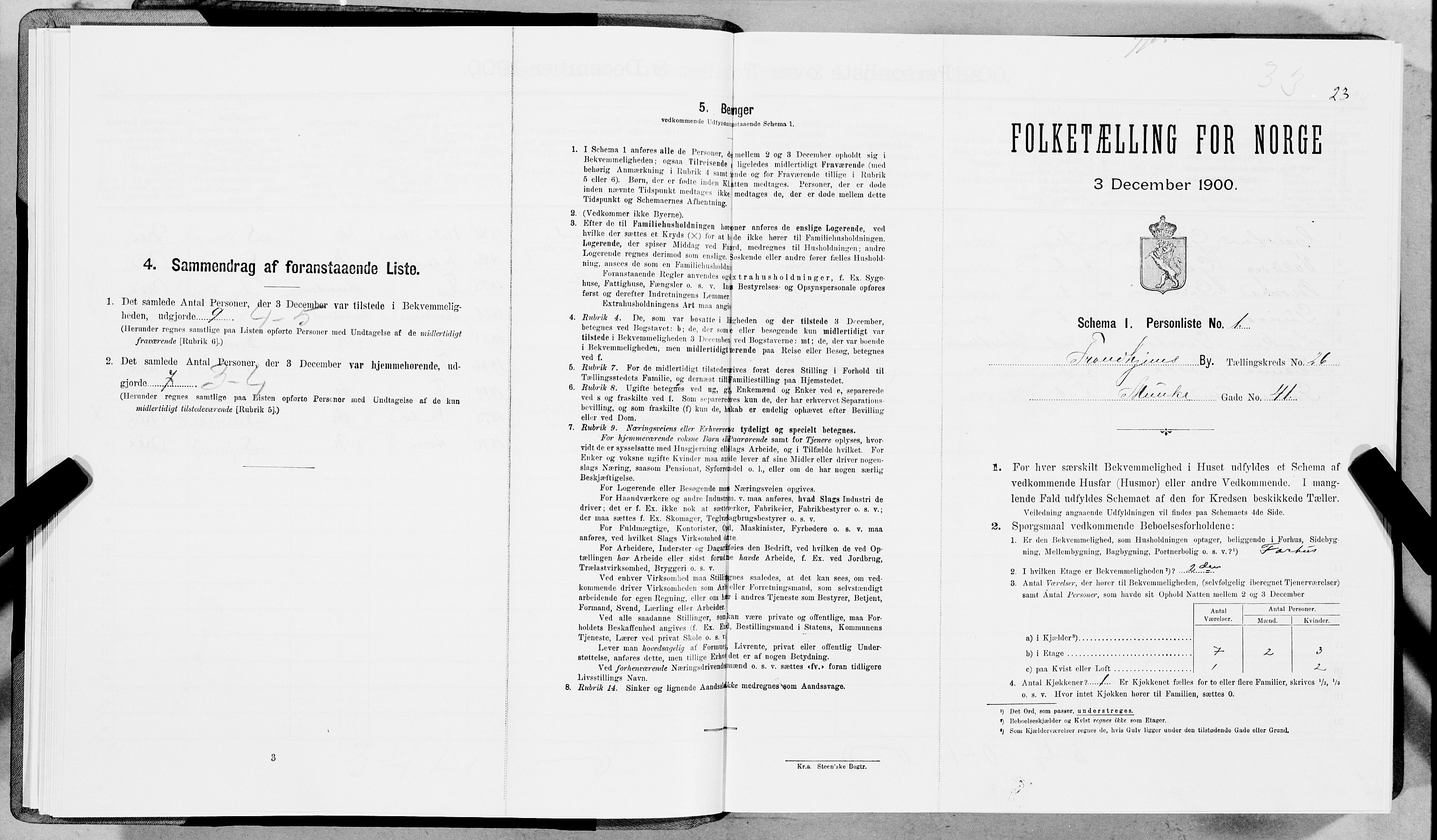 SAT, Folketelling 1900 for 1601 Trondheim kjøpstad, 1900, s. 4031