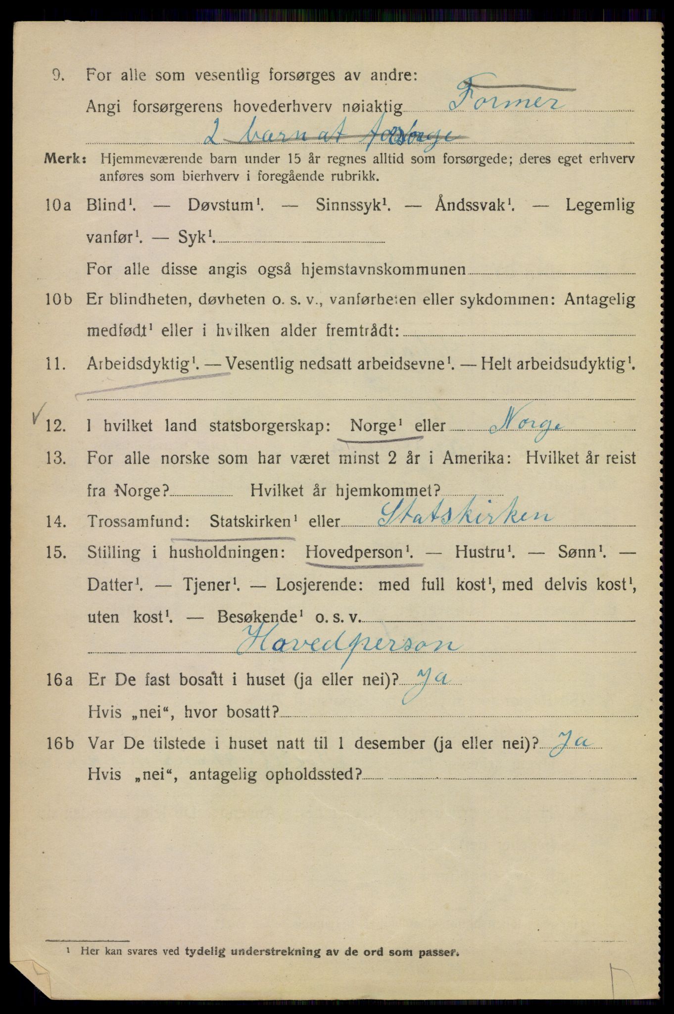 SAO, Folketelling 1920 for 0301 Kristiania kjøpstad, 1920, s. 546840