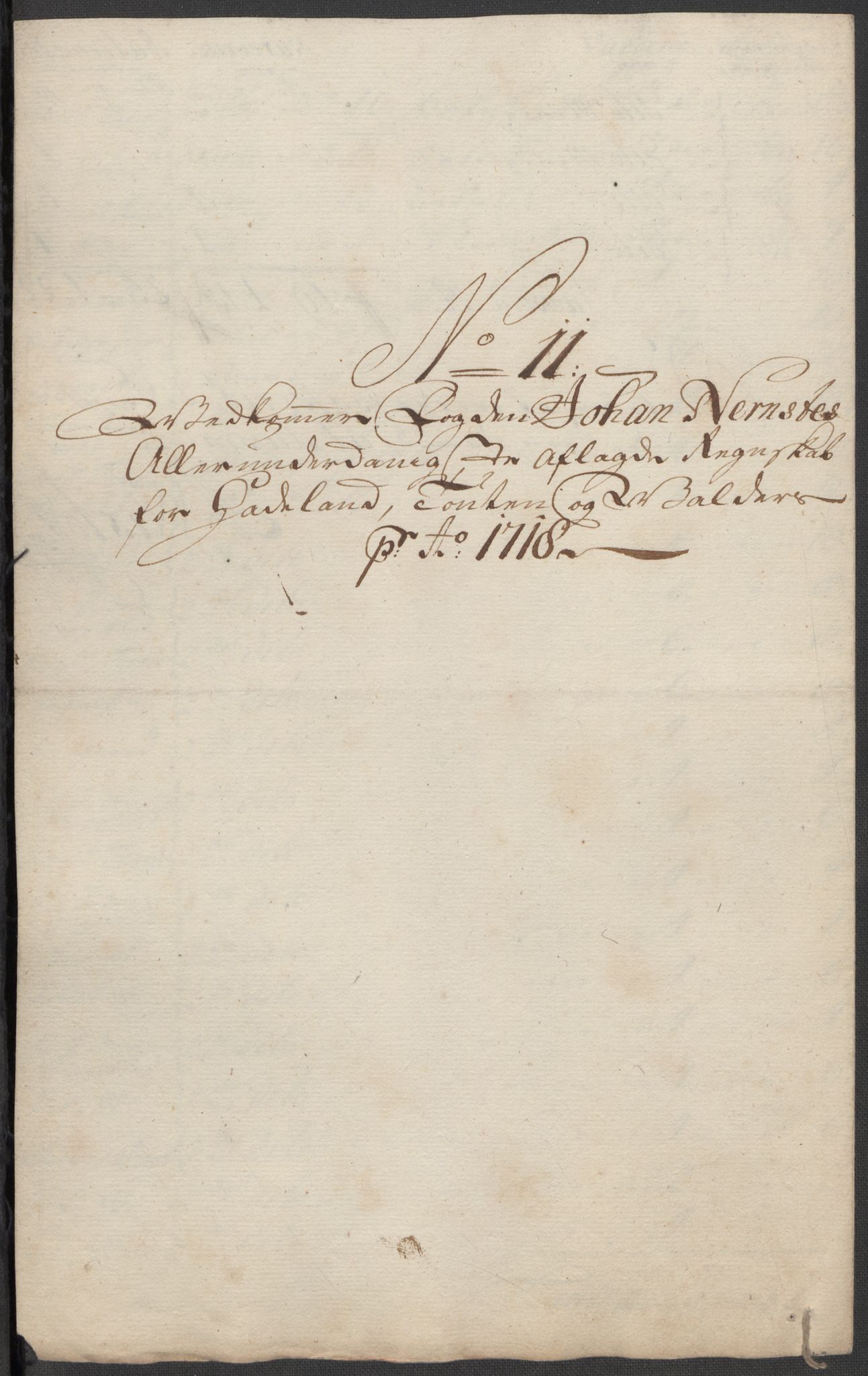 Rentekammeret inntil 1814, Reviderte regnskaper, Fogderegnskap, RA/EA-4092/R18/L1320: Fogderegnskap Hadeland, Toten og Valdres, 1718, s. 108