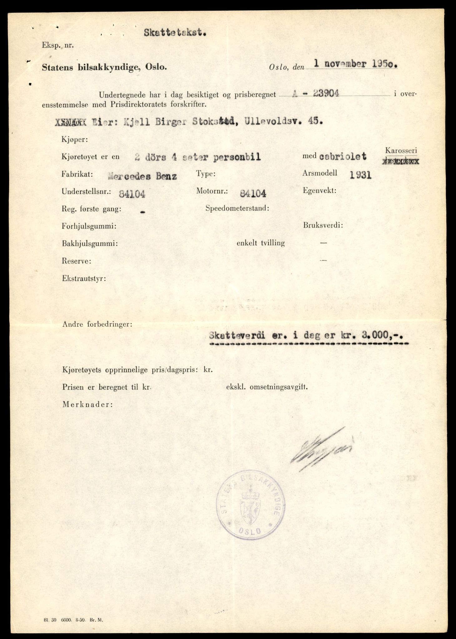 Møre og Romsdal vegkontor - Ålesund trafikkstasjon, AV/SAT-A-4099/F/Fe/L0049: Registreringskort for kjøretøy T 14864 - T 18613, 1927-1998, s. 1539