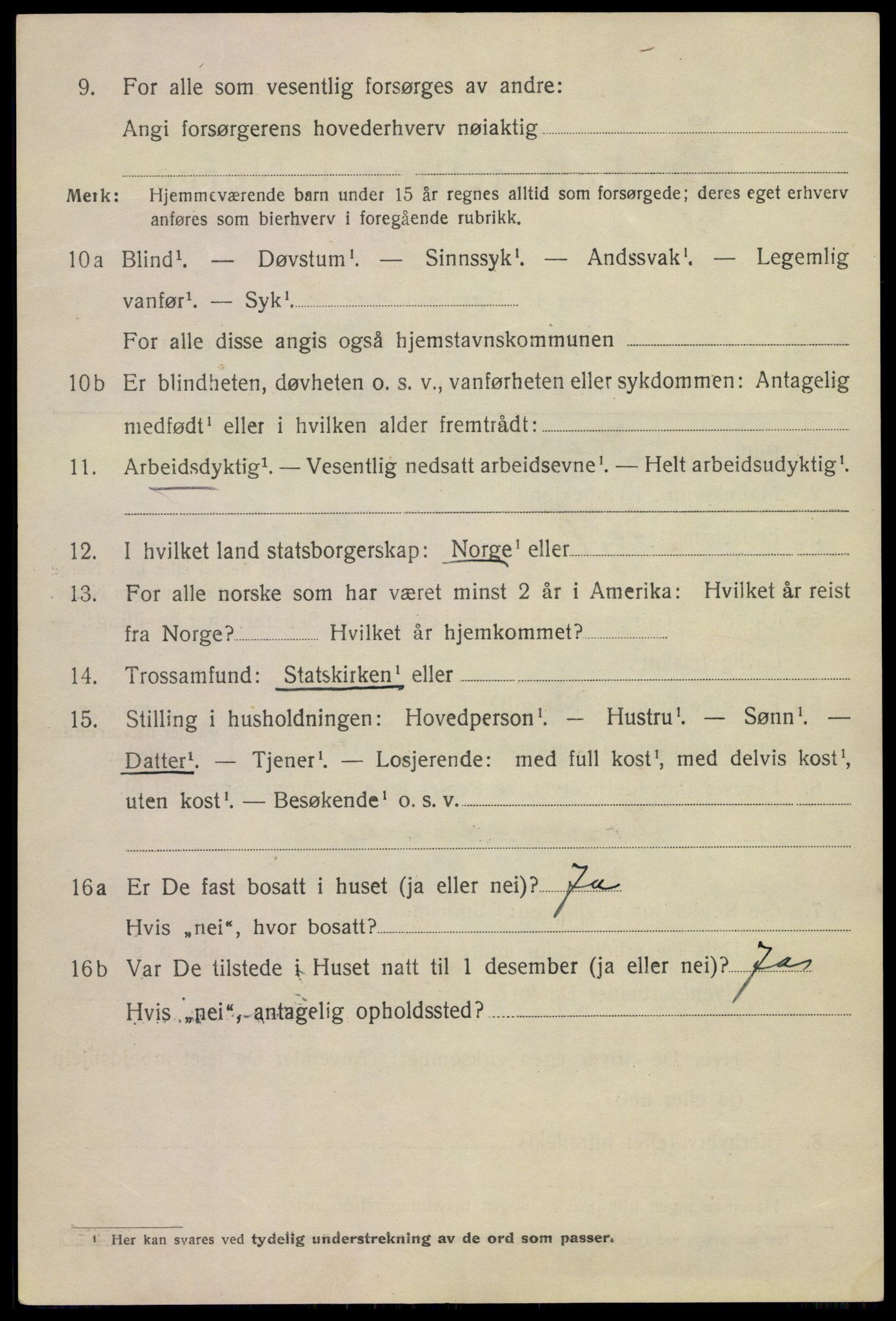 SAKO, Folketelling 1920 for 0801 Kragerø kjøpstad, 1920, s. 5430