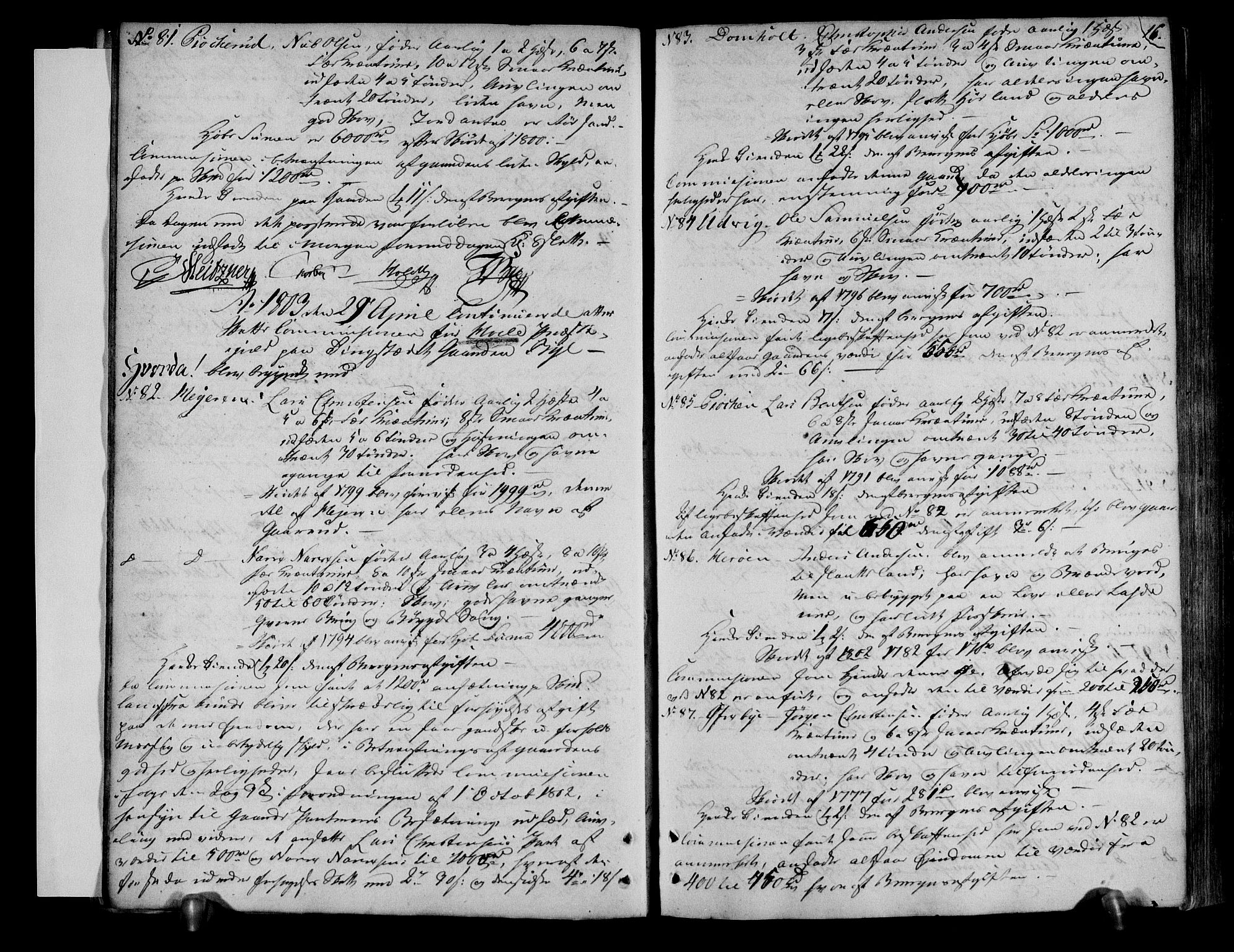 Rentekammeret inntil 1814, Realistisk ordnet avdeling, AV/RA-EA-4070/N/Ne/Nea/L0044: Ringerike og Hallingdal fogderi. Deliberasjonsprotokoll, 1803, s. 17