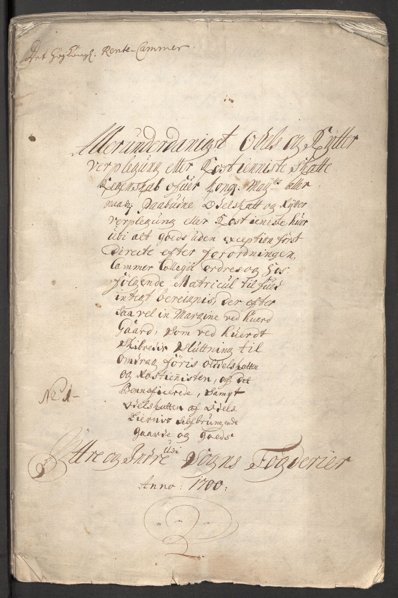 Rentekammeret inntil 1814, Reviderte regnskaper, Fogderegnskap, RA/EA-4092/R52/L3311: Fogderegnskap Sogn, 1700-1701, s. 13