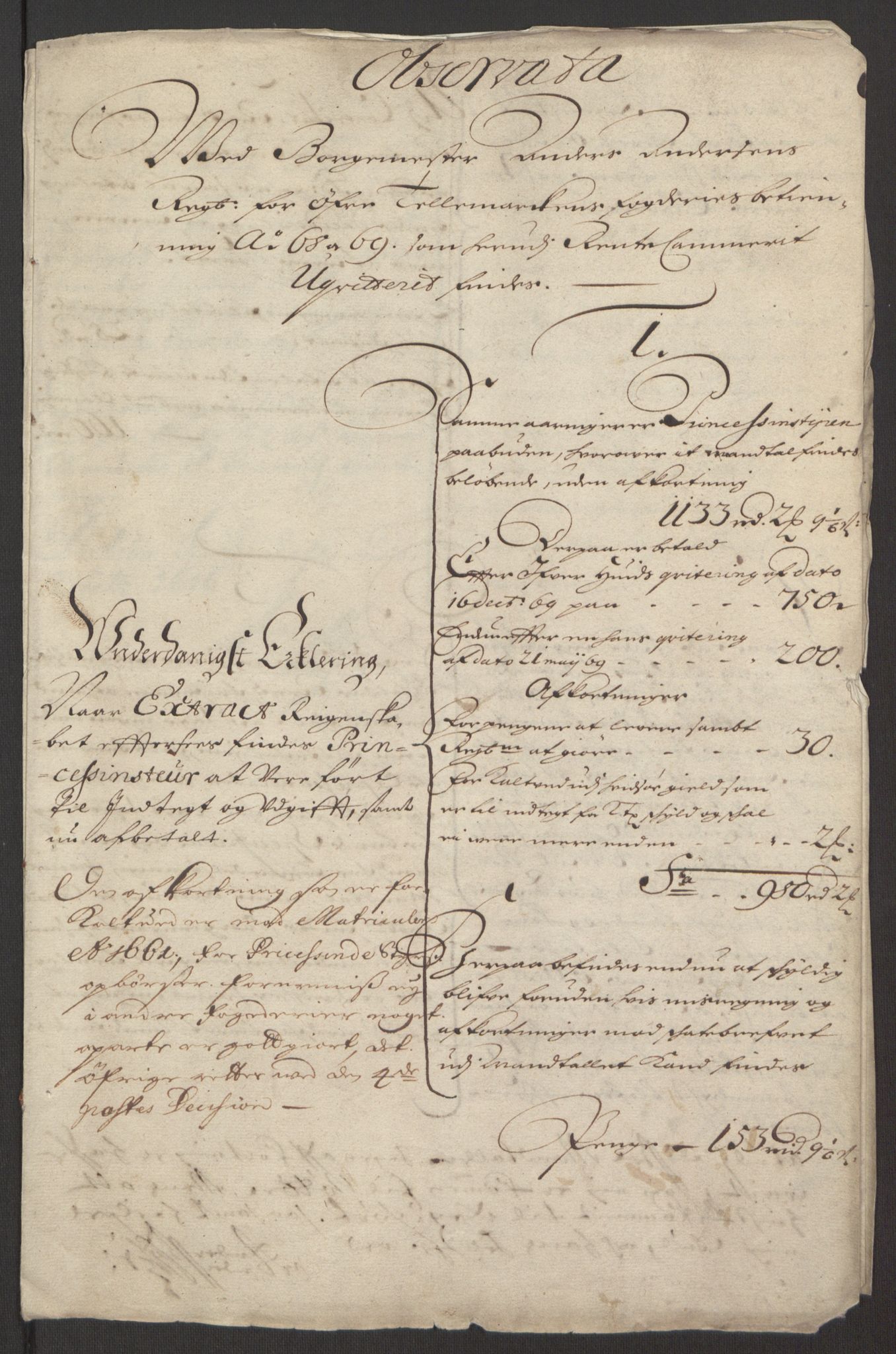 Rentekammeret inntil 1814, Reviderte regnskaper, Fogderegnskap, AV/RA-EA-4092/R35/L2059: Fogderegnskap Øvre og Nedre Telemark, 1668-1670, s. 68