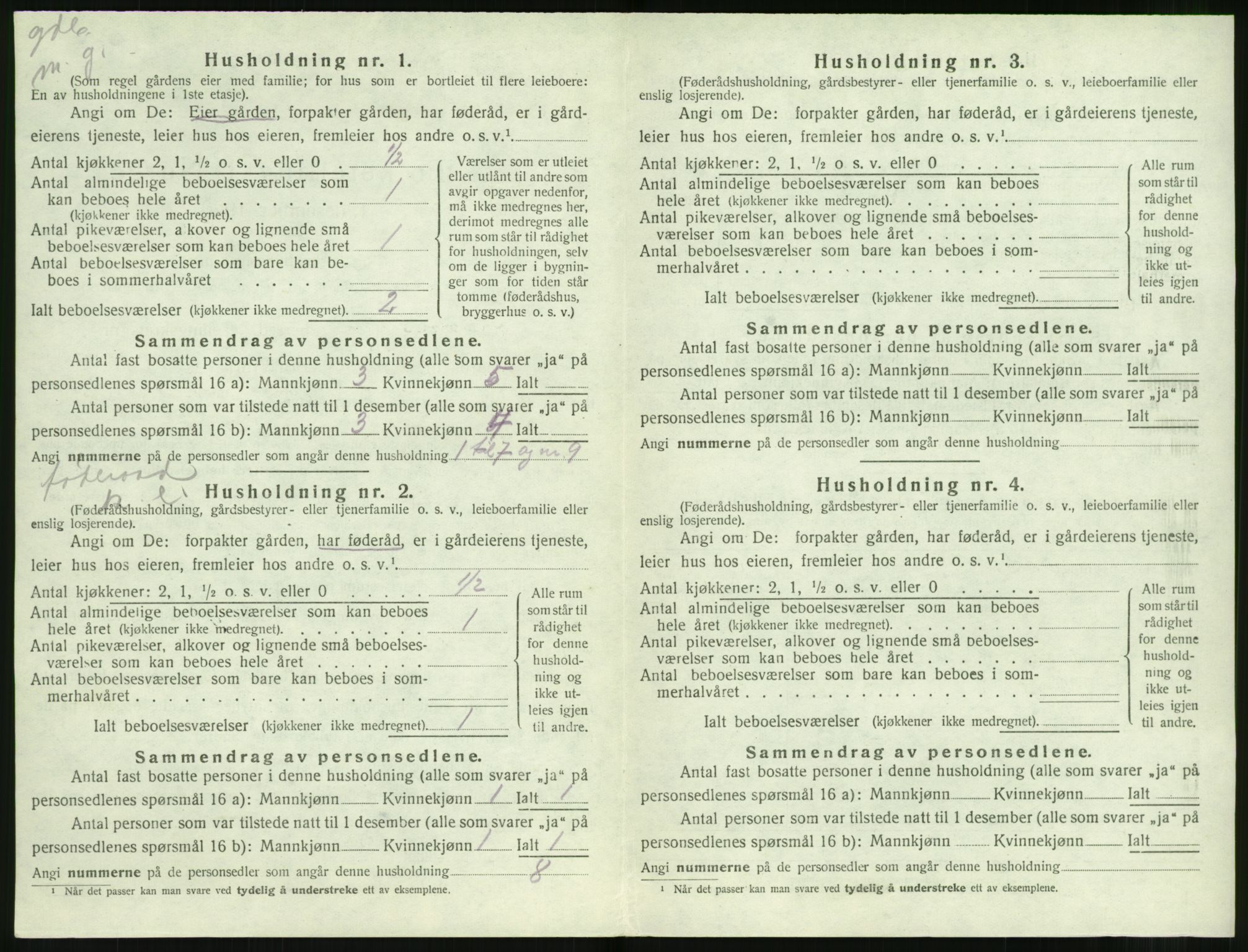 SAT, Folketelling 1920 for 1519 Volda herred, 1920, s. 1635