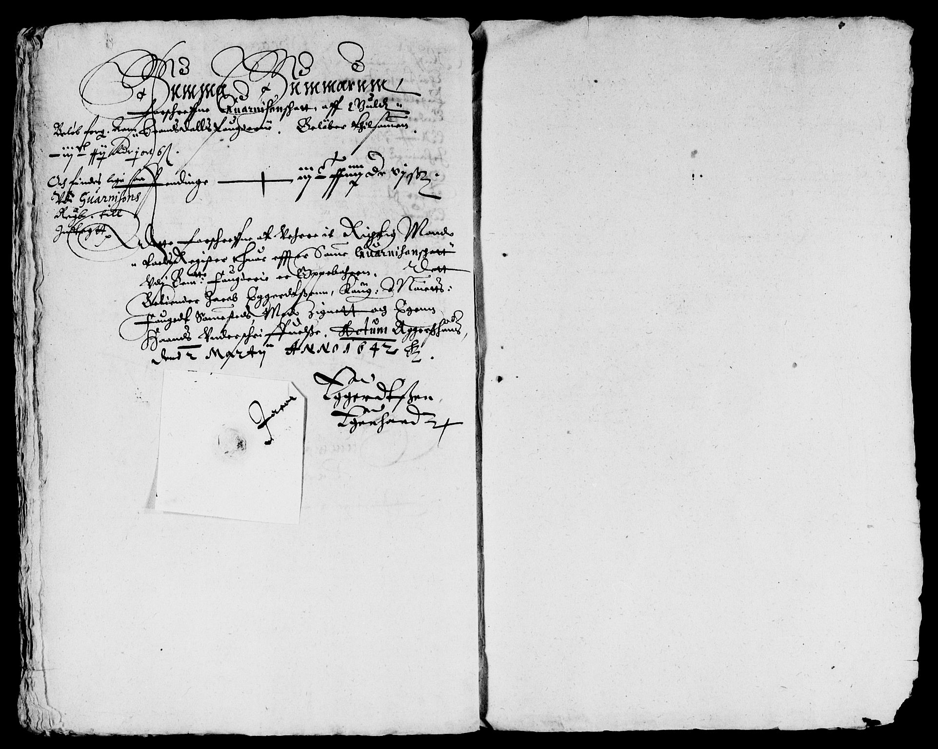 Rentekammeret inntil 1814, Reviderte regnskaper, Lensregnskaper, AV/RA-EA-5023/R/Rb/Rba/L0160: Akershus len, 1641-1642