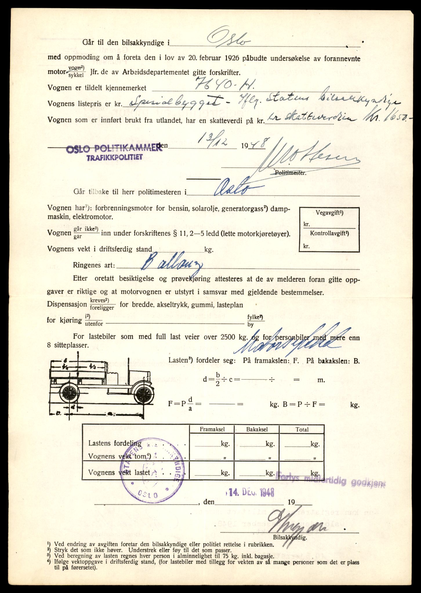 Møre og Romsdal vegkontor - Ålesund trafikkstasjon, SAT/A-4099/F/Fe/L0049: Registreringskort for kjøretøy T 14864 - T 18613, 1927-1998, s. 3274