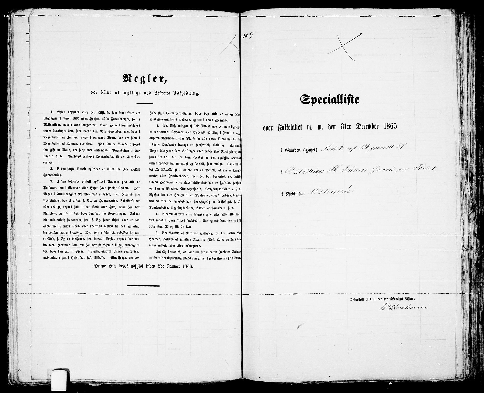 RA, Folketelling 1865 for 0901B Risør prestegjeld, Risør kjøpstad, 1865, s. 181