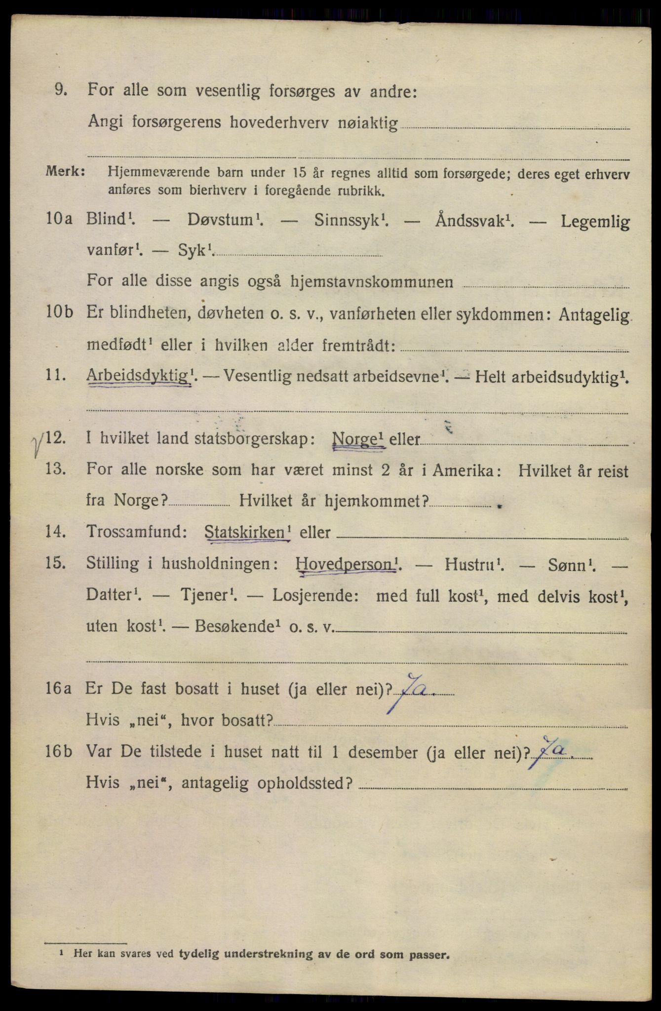 SAO, Folketelling 1920 for 0301 Kristiania kjøpstad, 1920, s. 223022