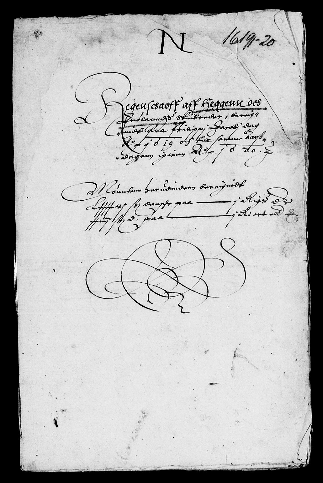 Rentekammeret inntil 1814, Reviderte regnskaper, Lensregnskaper, RA/EA-5023/R/Rb/Rba/L0051: Akershus len, 1619-1620