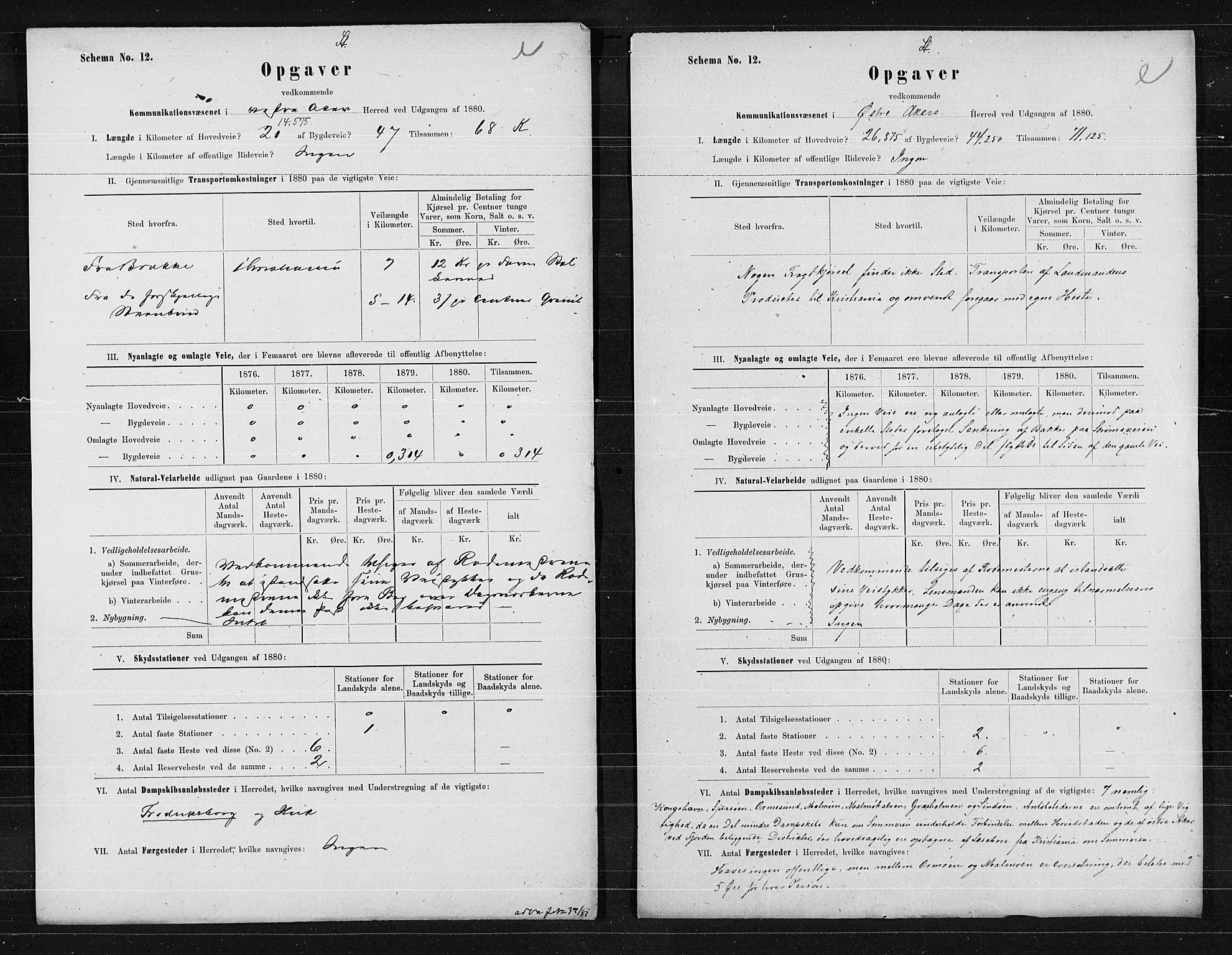 Statistisk sentralbyrå, Næringsøkonomiske emner, Generelt - Amtmennenes femårsberetninger, AV/RA-S-2233/F/Fa/L0055: --, 1880, s. 721