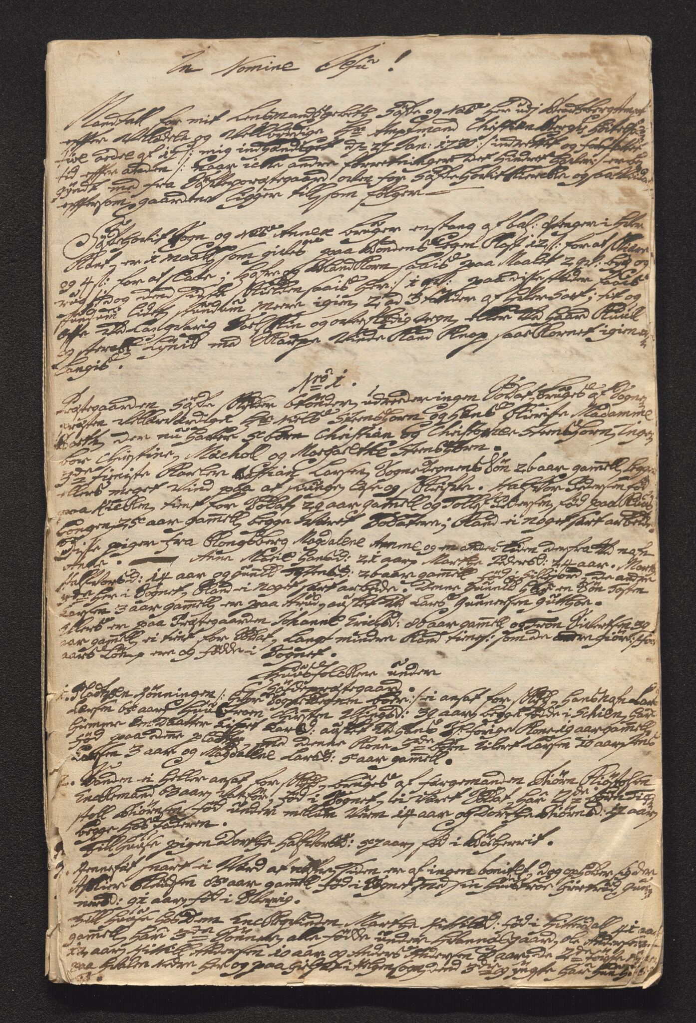 Bratsberg len og amt, AV/SAKO-A-943/I/I34/L0342/0007: Diverse manntall og fortegnelser / Manntall over gårder og innbyggere i Sauherad prestegjeld, 1730, s. 1